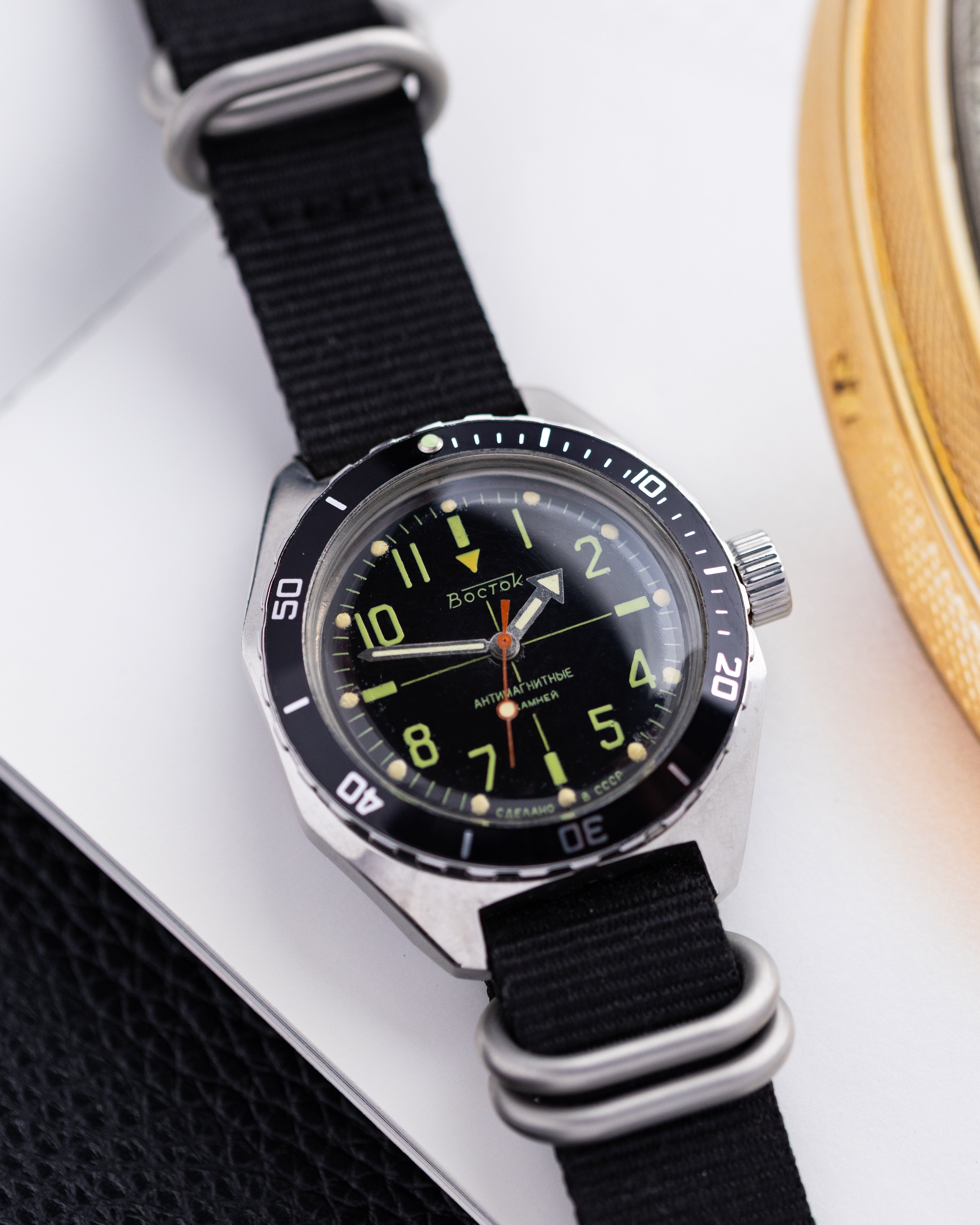 Vostok Vintage Amphibia "Sniper" Antimagnetic, Diver's watch, Made in USSR - DuMarko