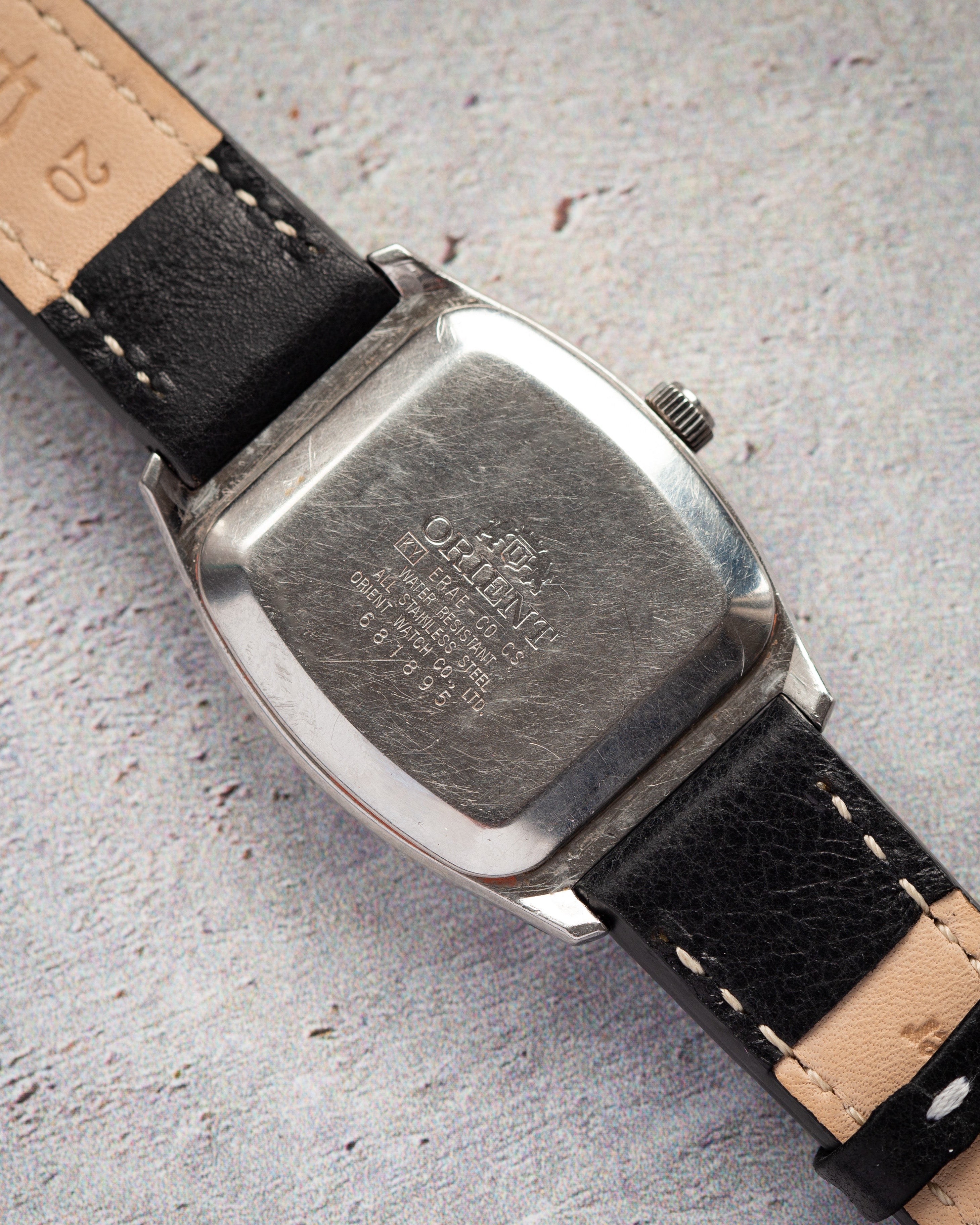 Automatic Vintage "Orient" Watch, Mens Square Watch - VintageDuMarko