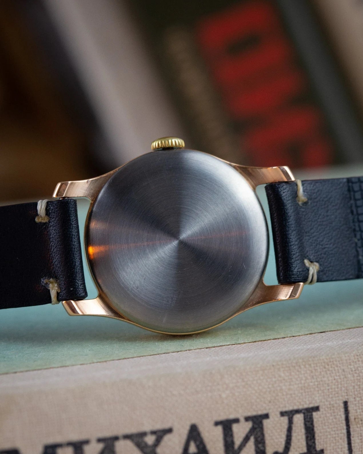 Gold Pobeda Zim Watch «Pobeda ZIM» - VintageDuMarko