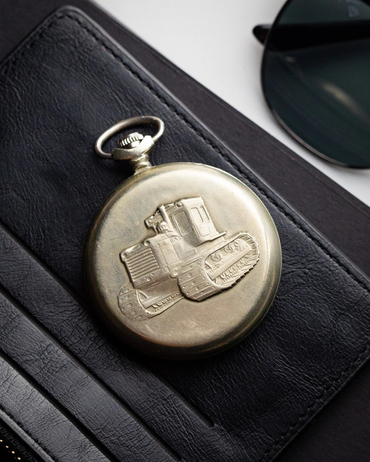 Mechanical Pocket Watch «Molnija Crawler» - Retro Watches from Soviet Union - VintageDuMarko