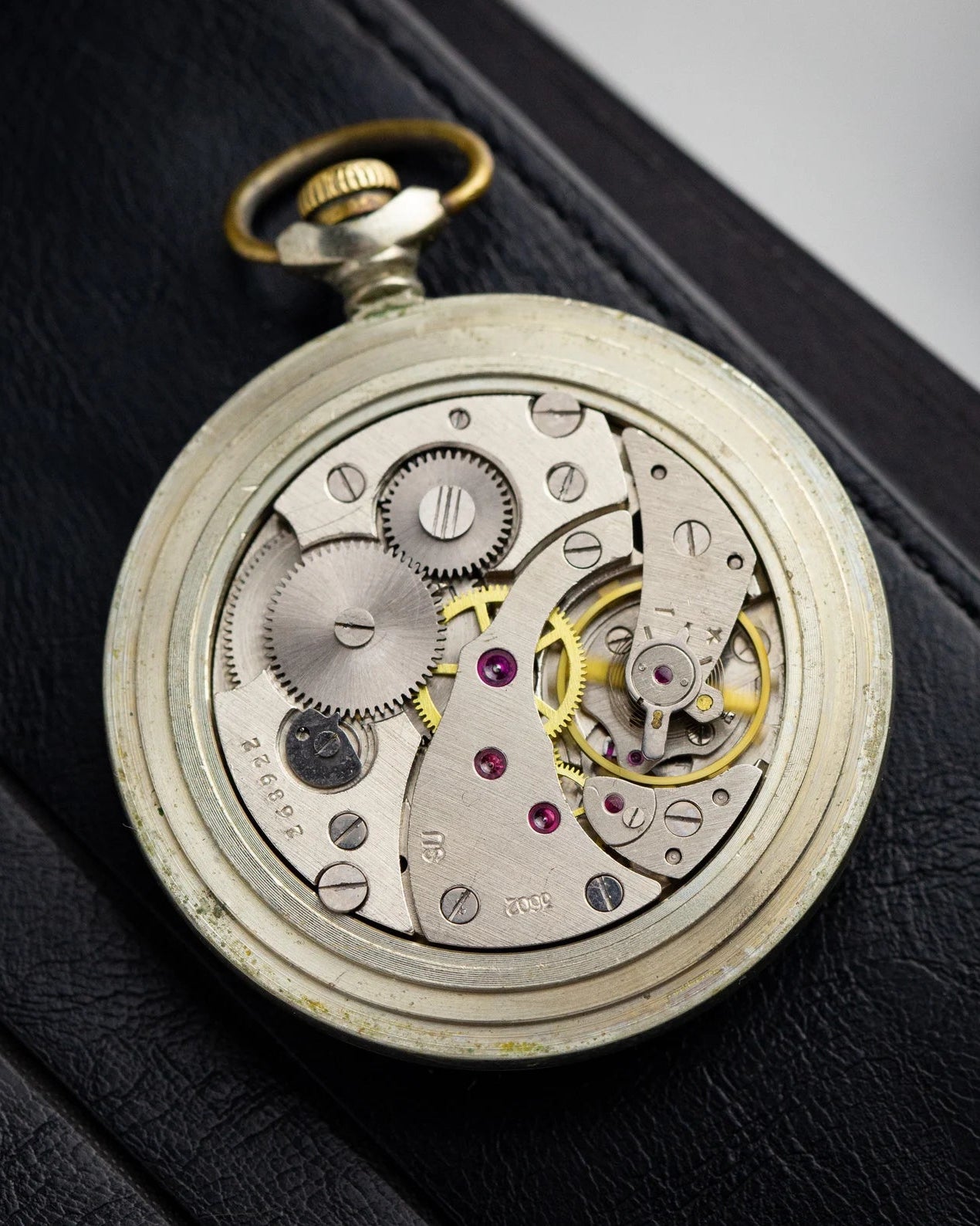 Mechanical Pocket Watch «Molnija Crawler» - Retro Watches from Soviet Union - VintageDuMarko