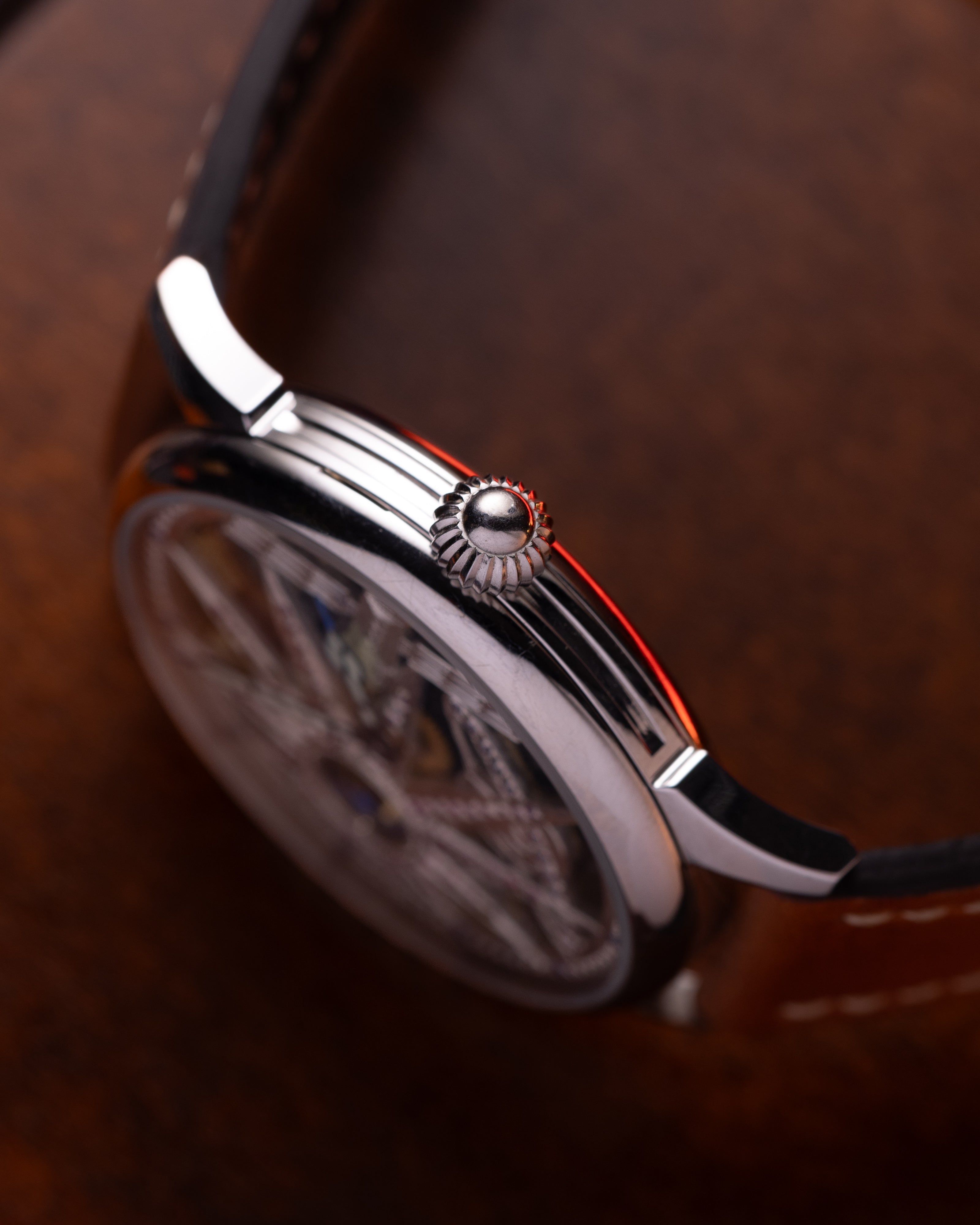 Men's Skeleton Watch Molnija - Soviet Сustom Watch - VintageDuMarko