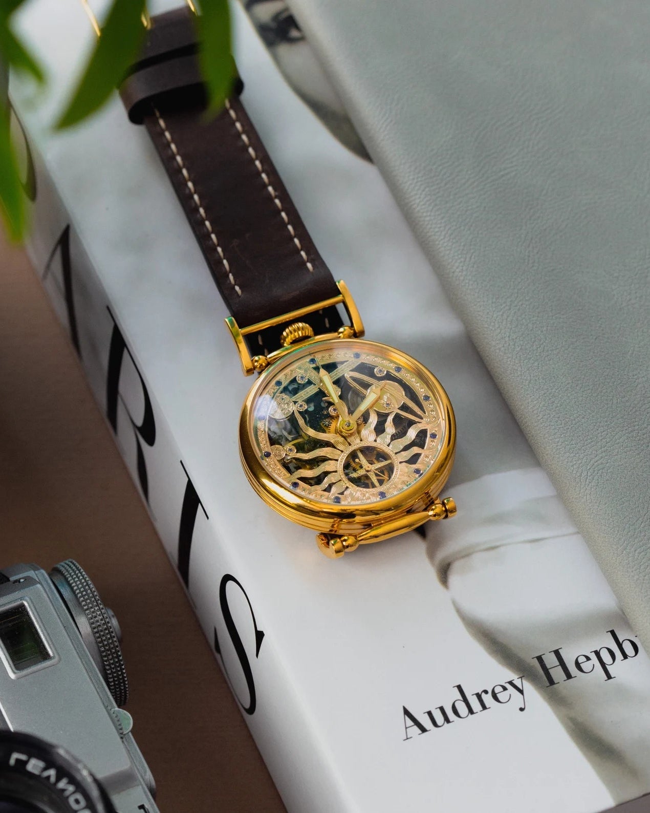 Men's Space Watch «Molnija Space» - Skeleton Watch - VintageDuMarko