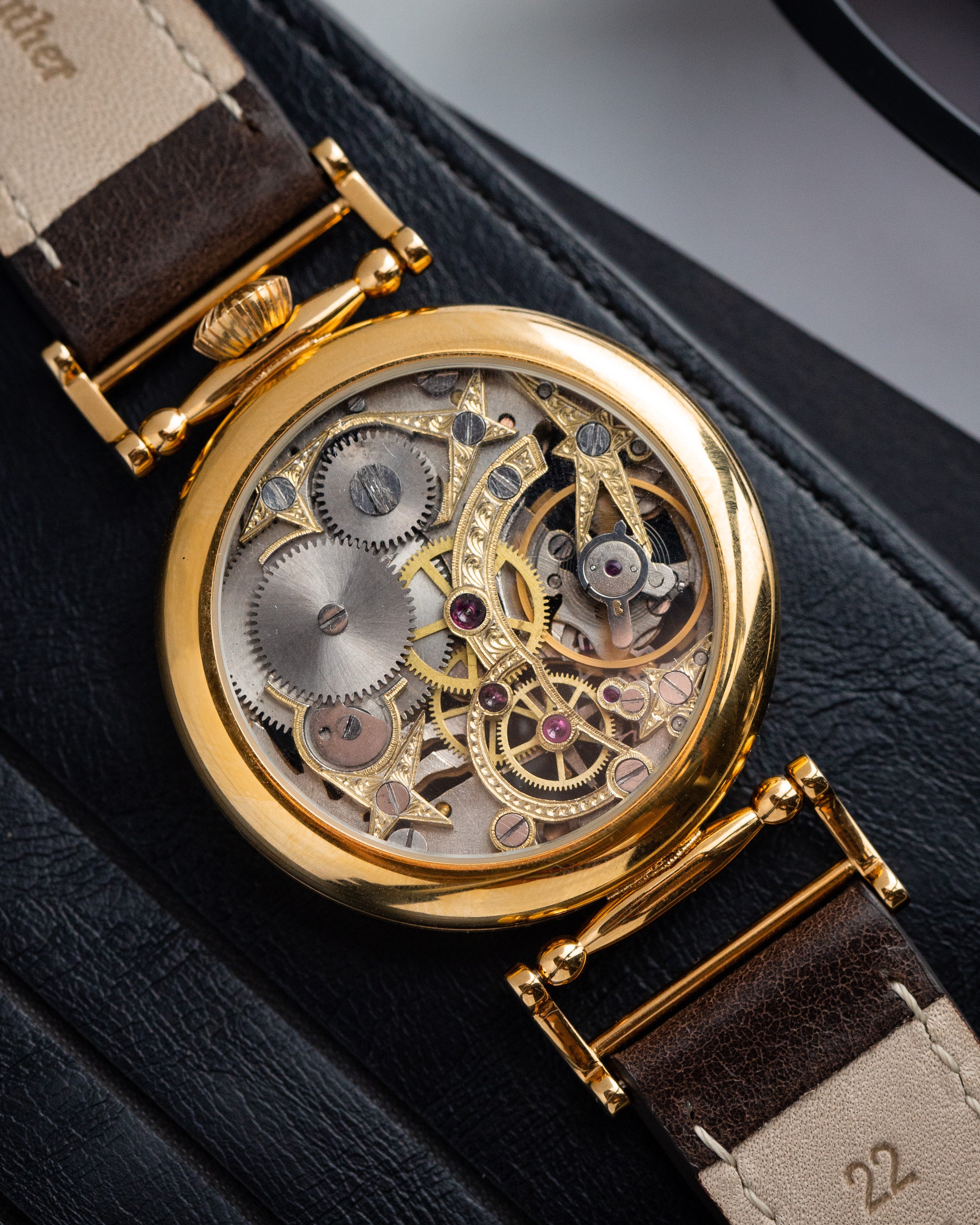 Men's Space Watch «Molnija Space» - Skeleton Watch - VintageDuMarko