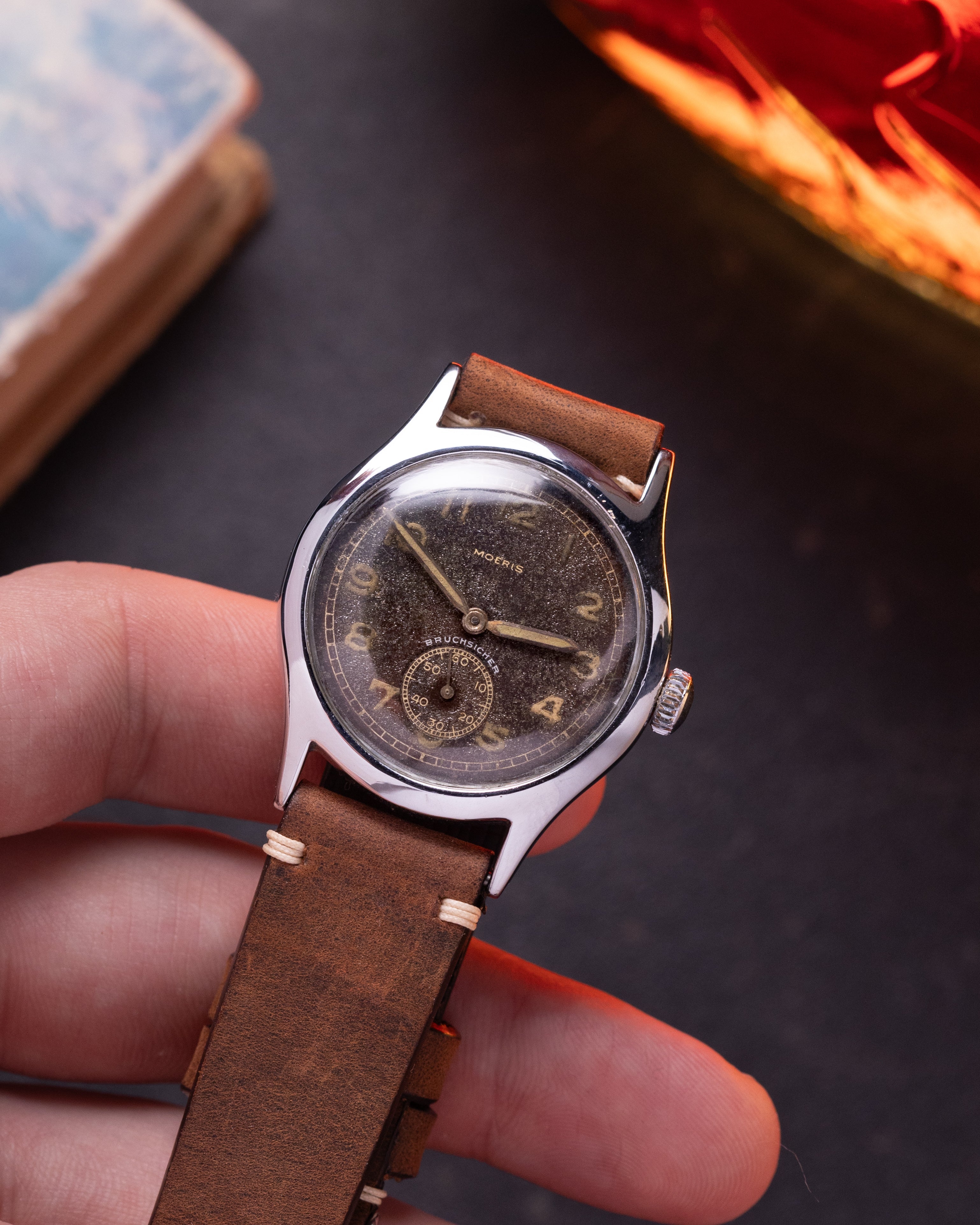 Military "Moeris DH" watch from 1940s - VintageDuMarko