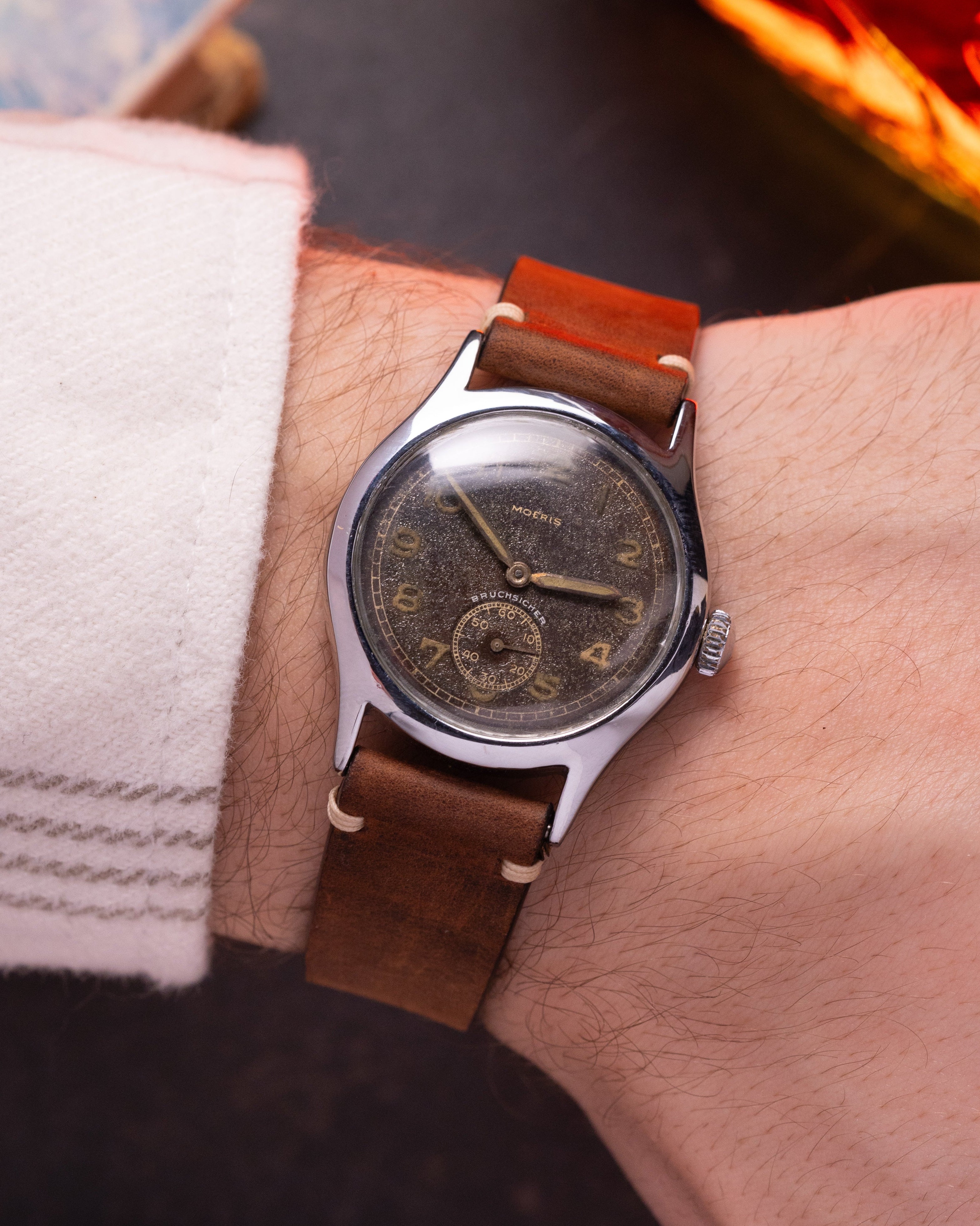 Military "Moeris DH" watch from 1940s - VintageDuMarko