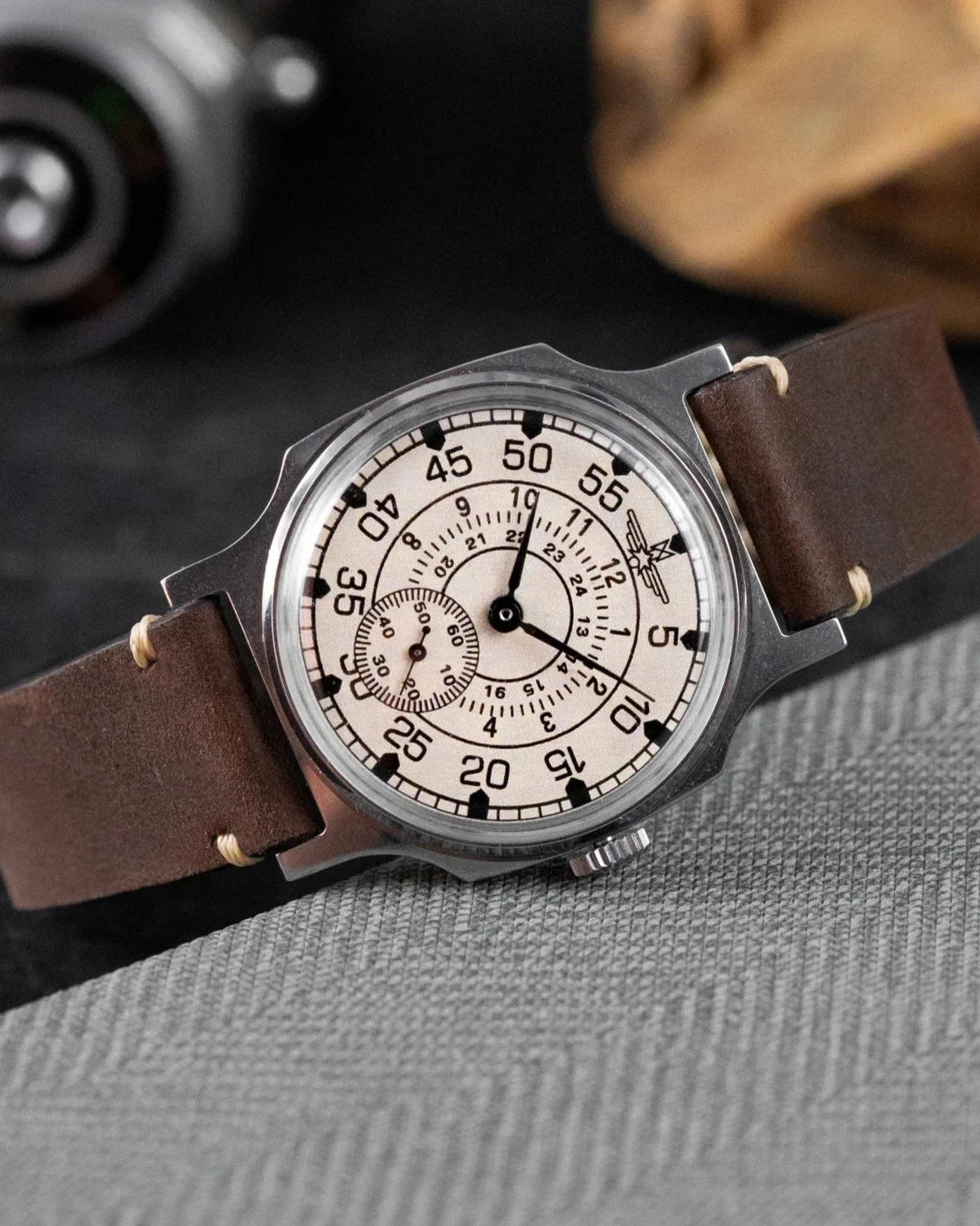 NOS Vintage Military Watch "Pobeda Sturmanskie", Antique Wrist Watch - VintageDuMarko