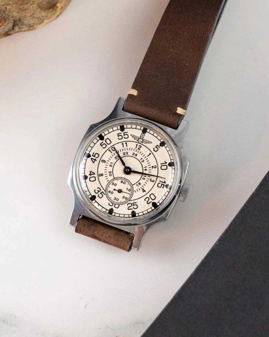 NOS Vintage Military Watch "Pobeda Sturmanskie", Antique Wrist Watch - VintageDuMarko