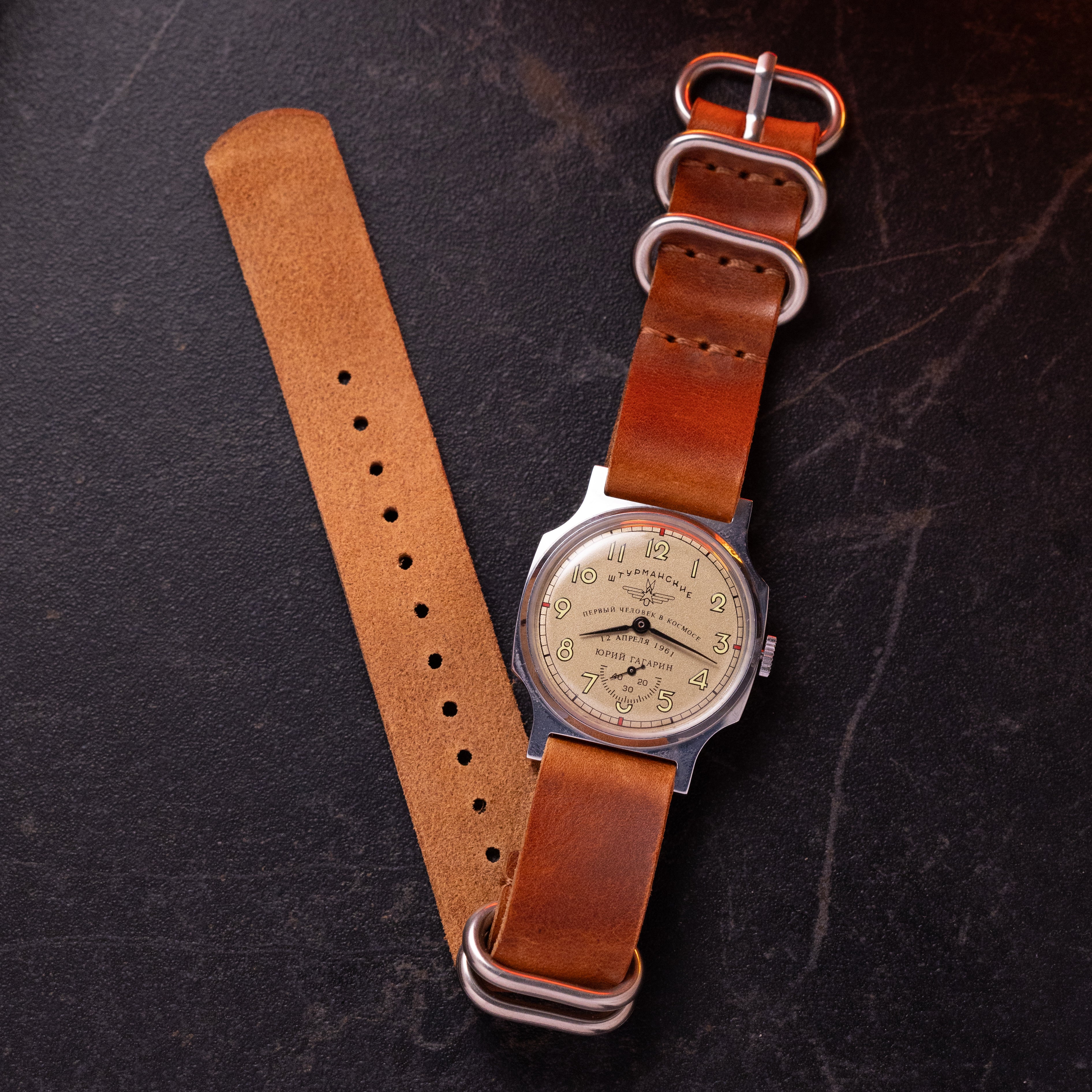 NOS Vintage Watch Pobeda "STURMANSKIE" Gagarin - VintageDuMarko