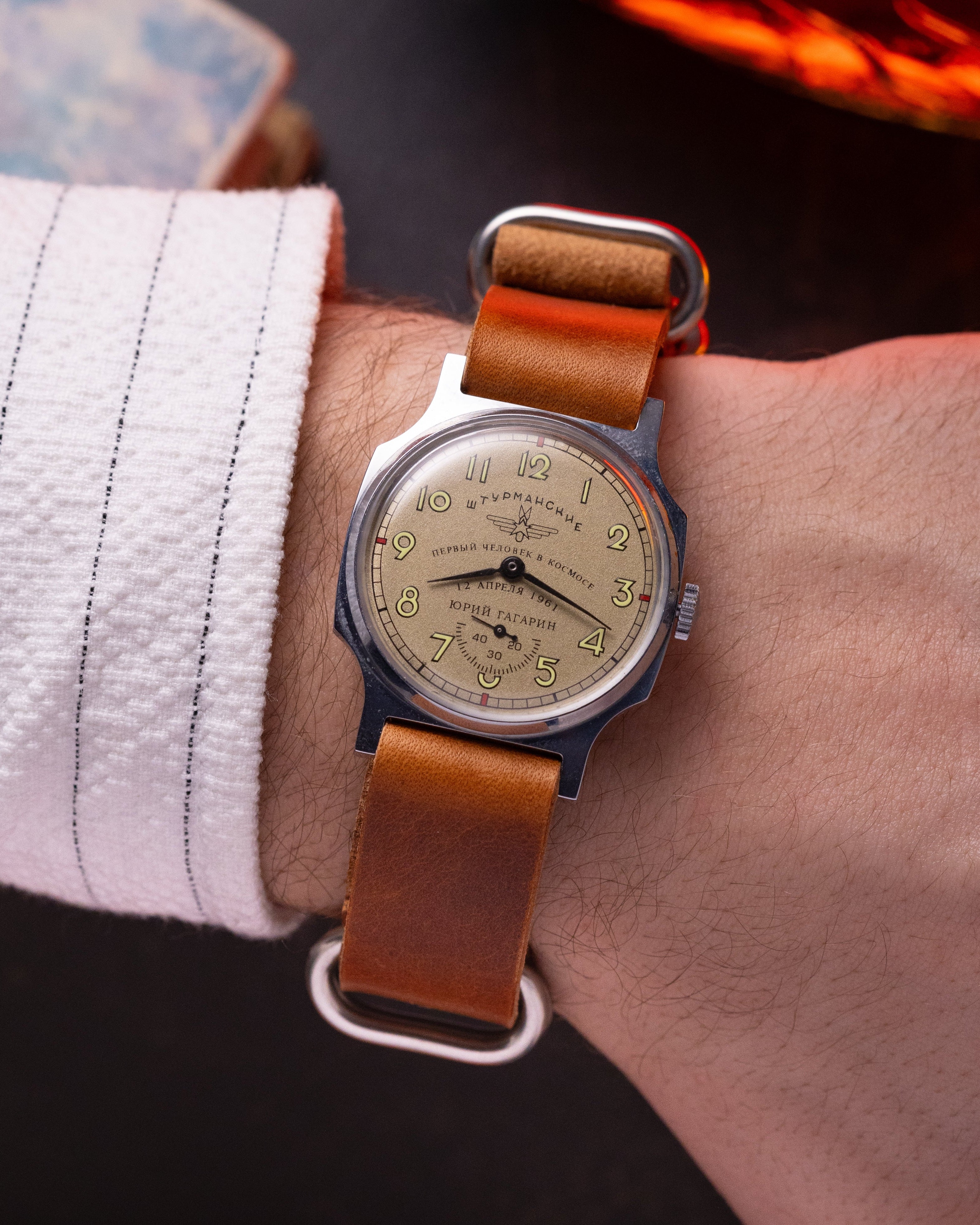 NOS Vintage Watch Pobeda "STURMANSKIE" Gagarin - VintageDuMarko