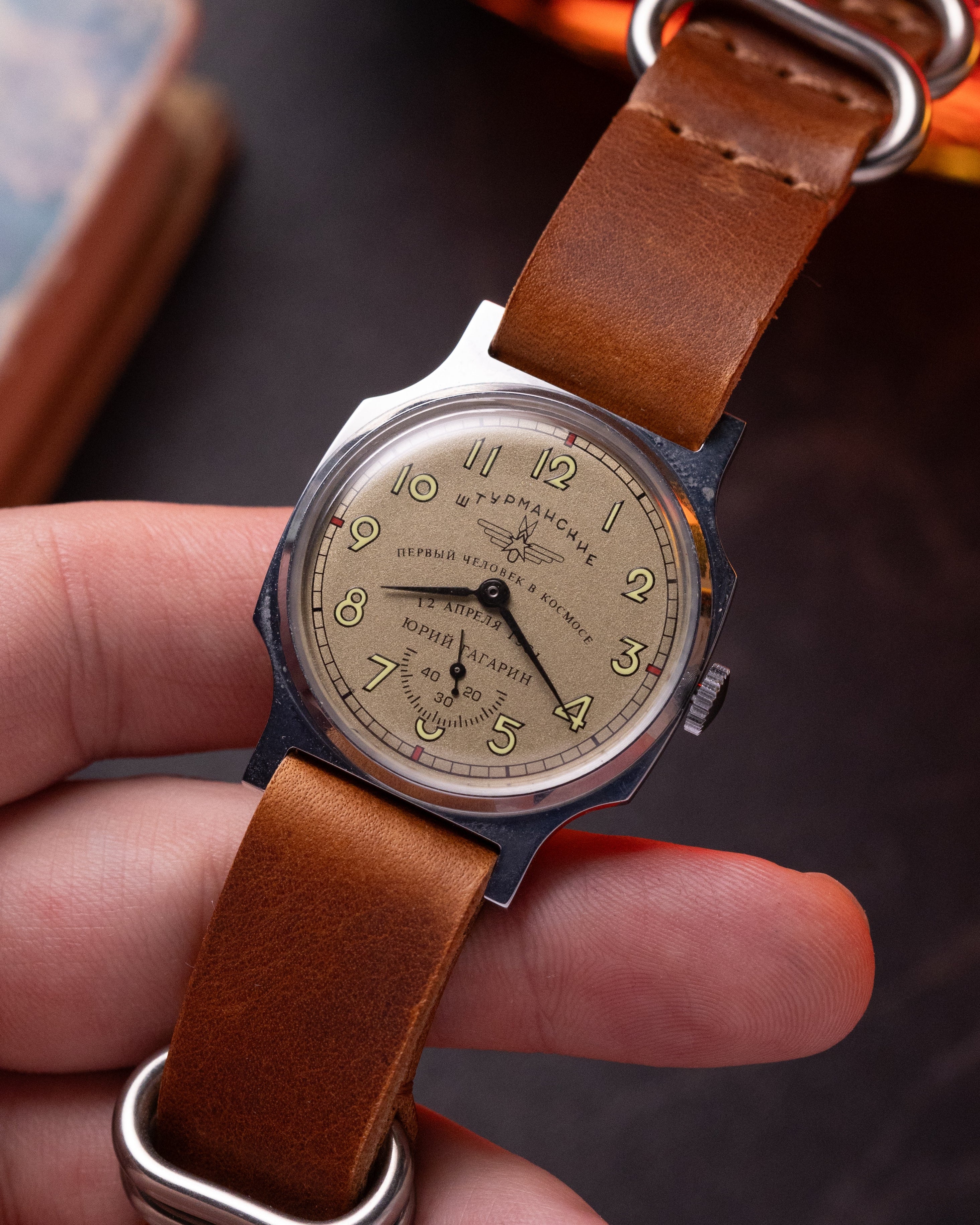 NOS Vintage Watch Pobeda "STURMANSKIE" Gagarin - VintageDuMarko