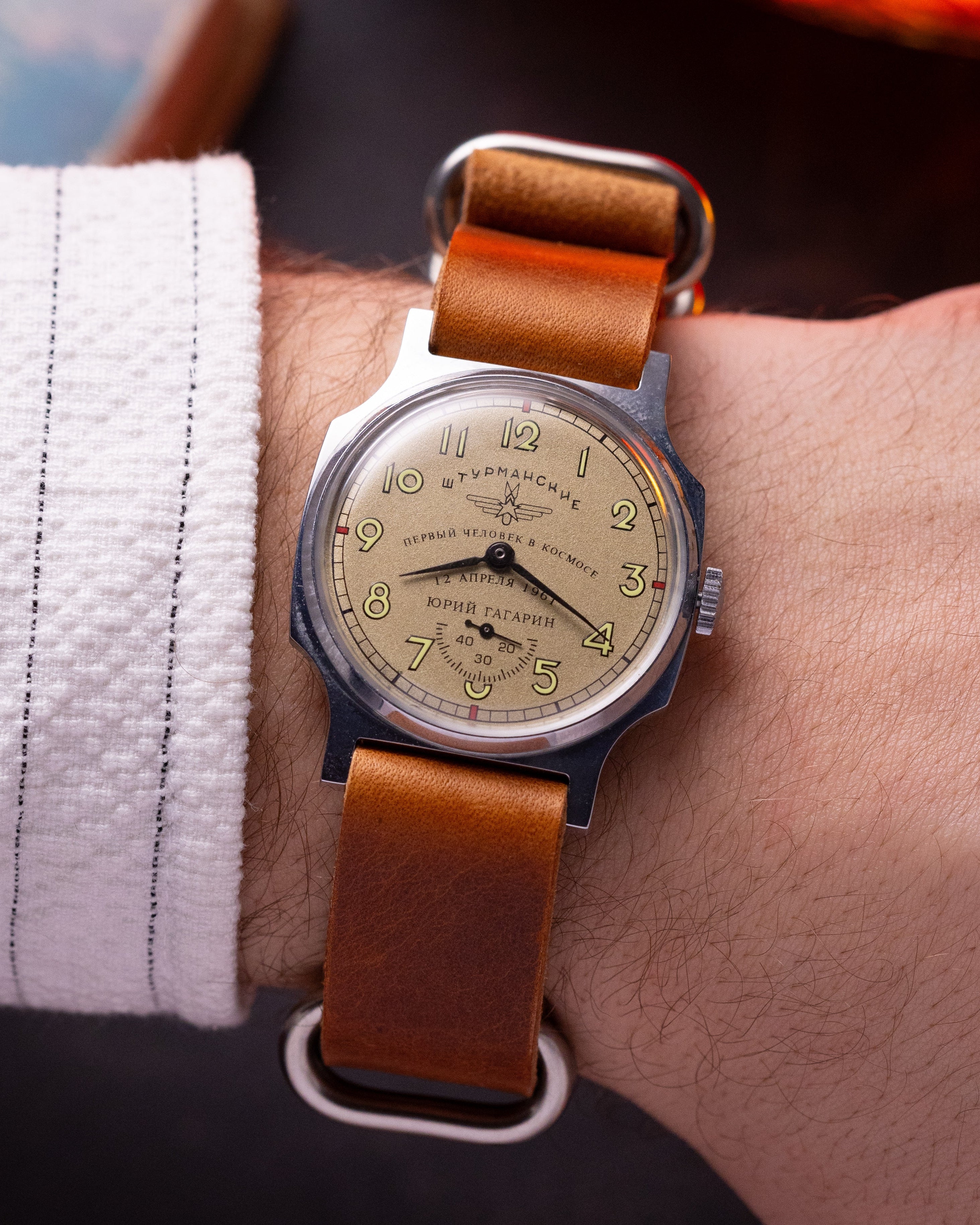 NOS Vintage Watch Pobeda "STURMANSKIE" Gagarin - VintageDuMarko