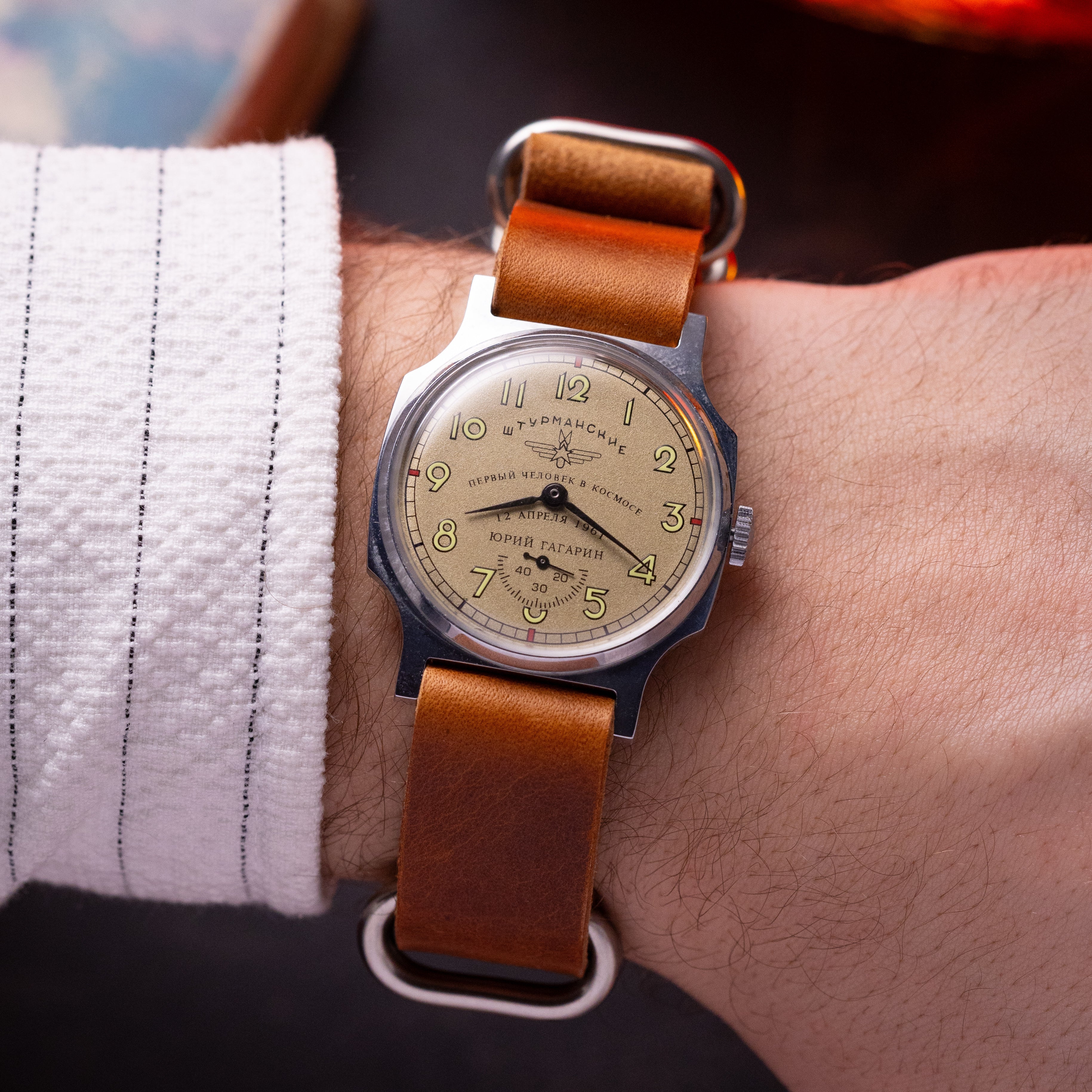 NOS Vintage Watch Pobeda "STURMANSKIE" Gagarin - VintageDuMarko