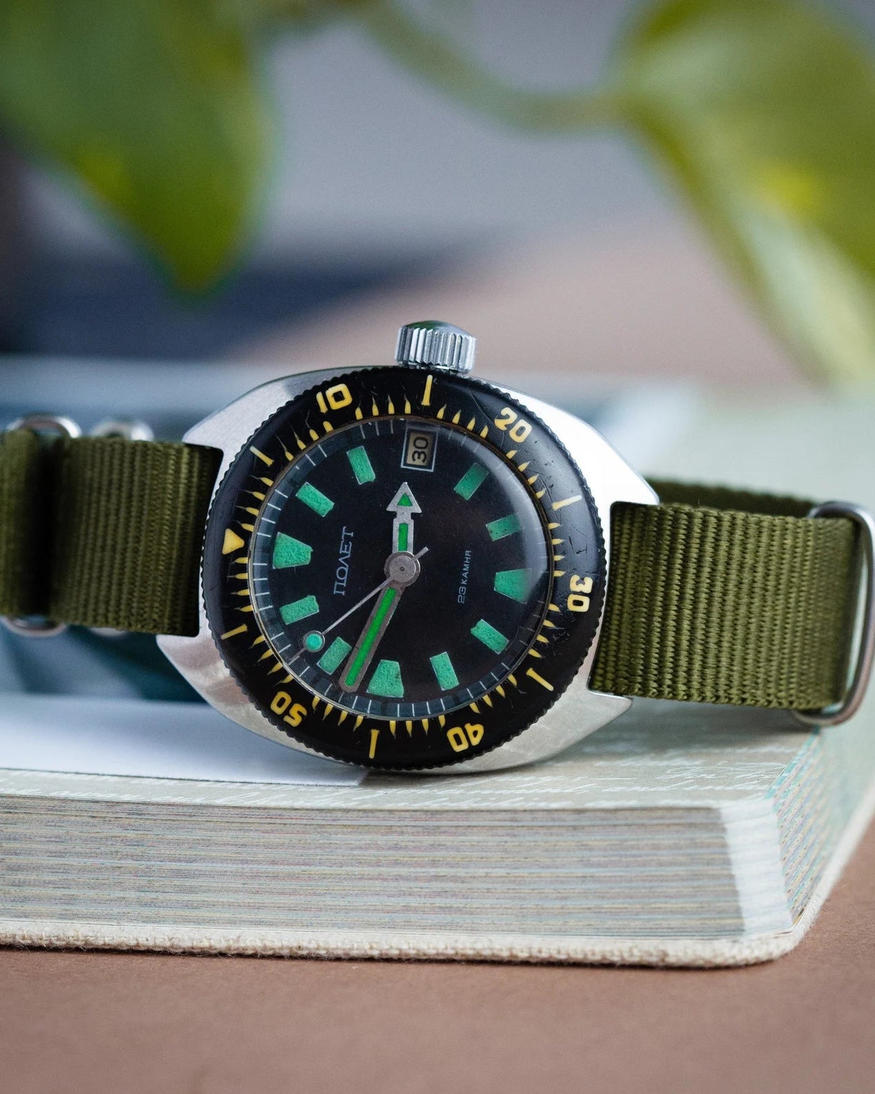 Poljot Automatic Watch «Poljot Amphibian» - Diver's Automatic Watch - VintageDuMarko