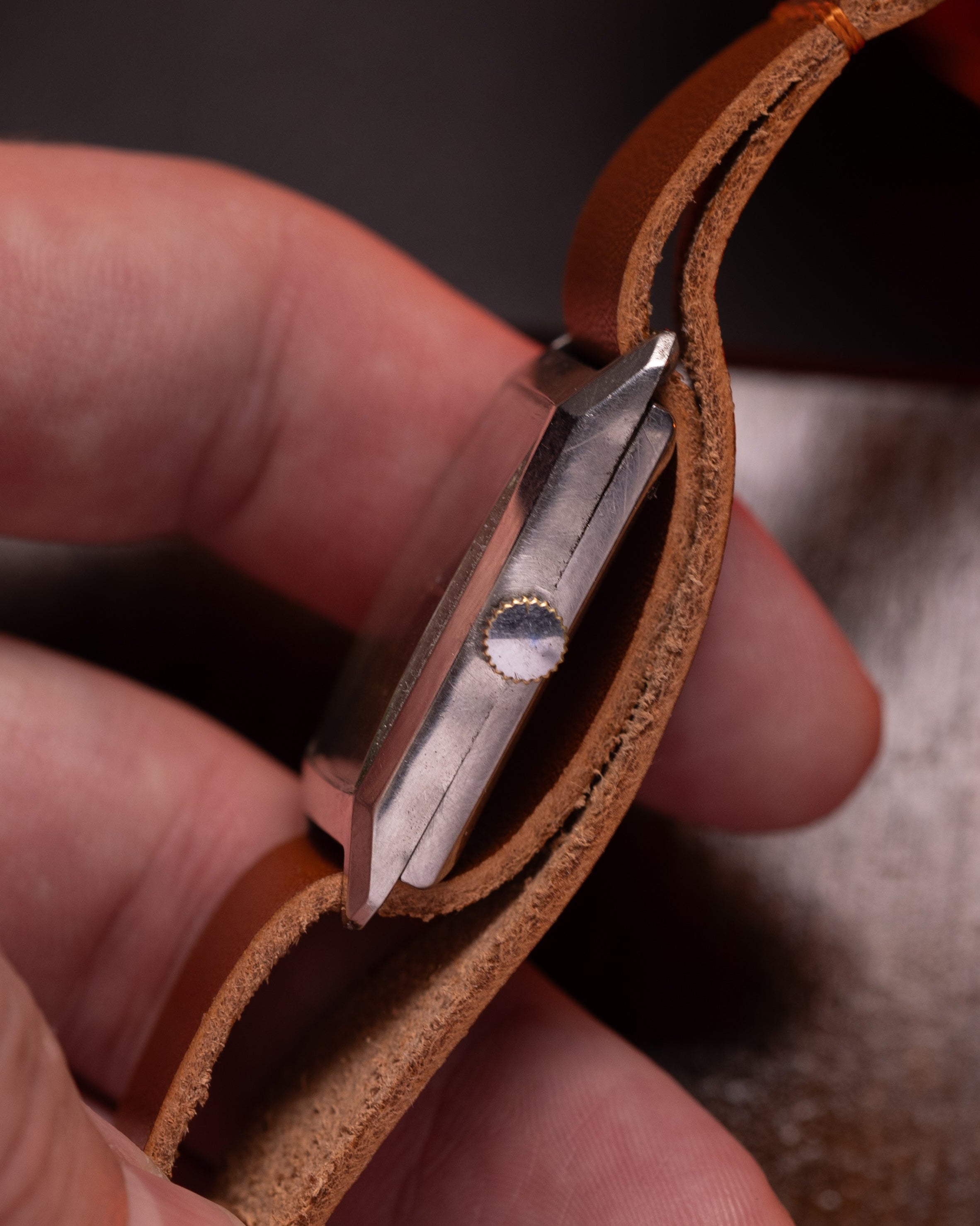 Rare Art Deco Tank Watch "Exita" from 1940s - VintageDuMarko