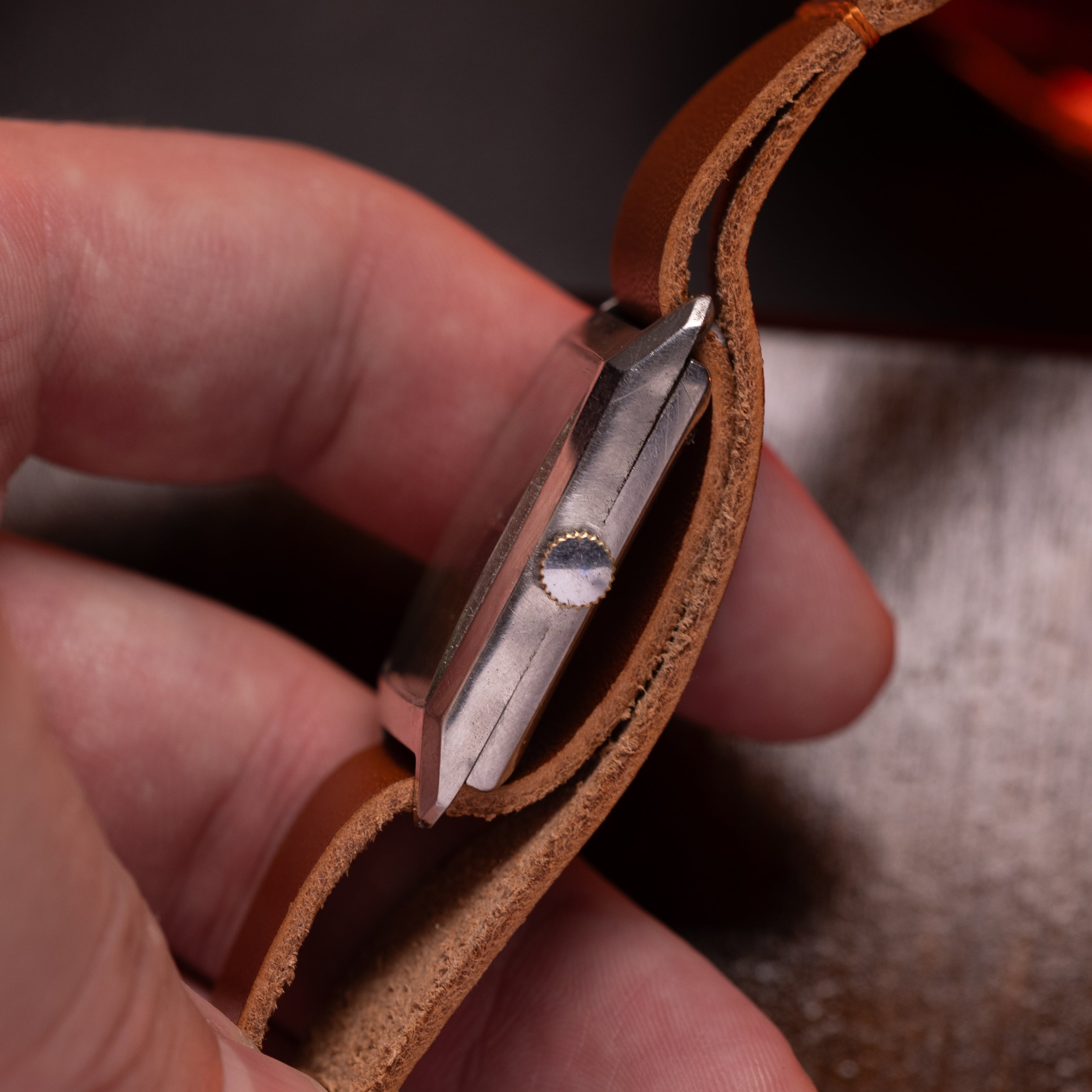 Rare Art Deco Tank Watch "Exita" from 1940s - VintageDuMarko