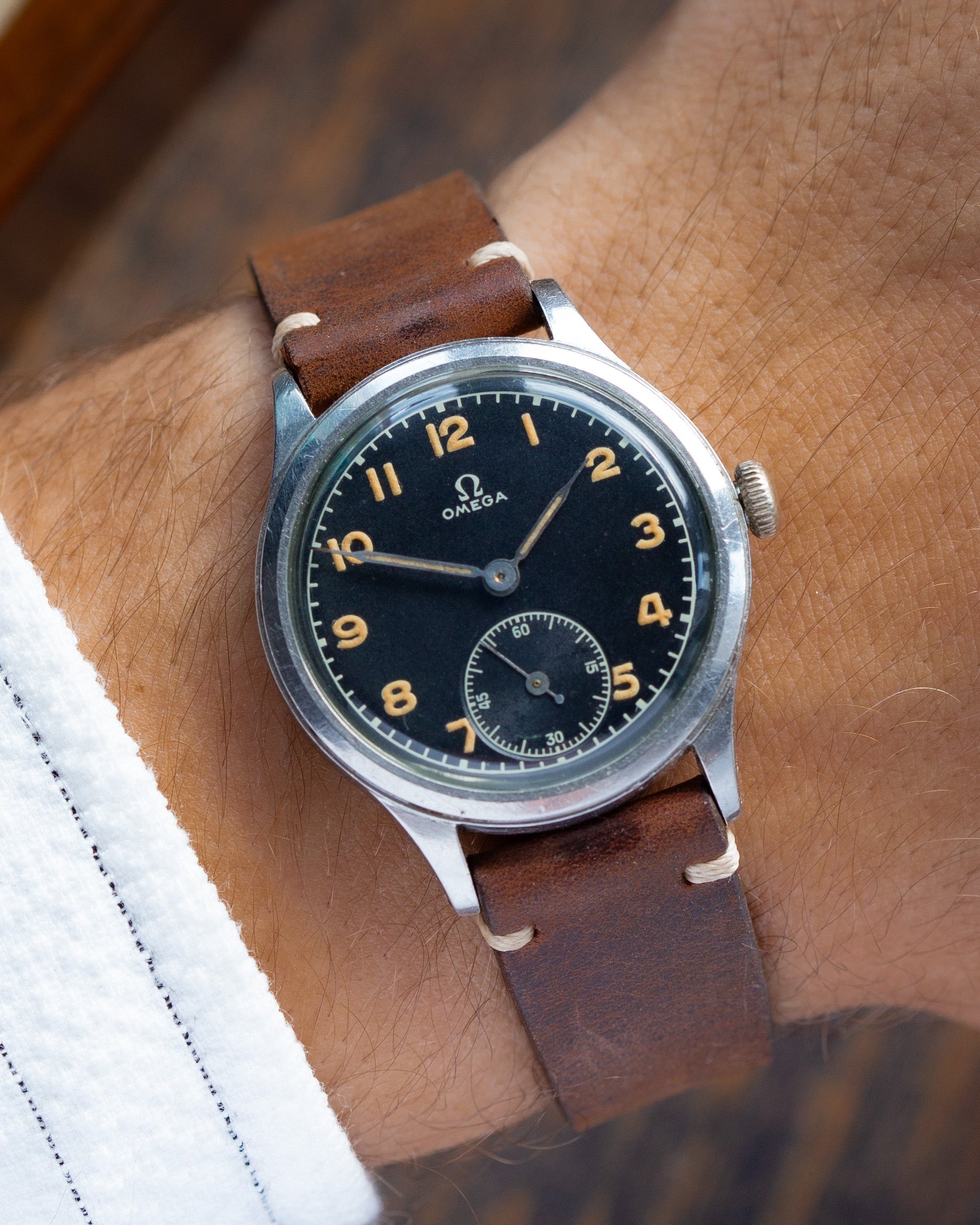 Rare Military Omega Watch - Swiss Premium Watch from 1940s - VintageDuMarko