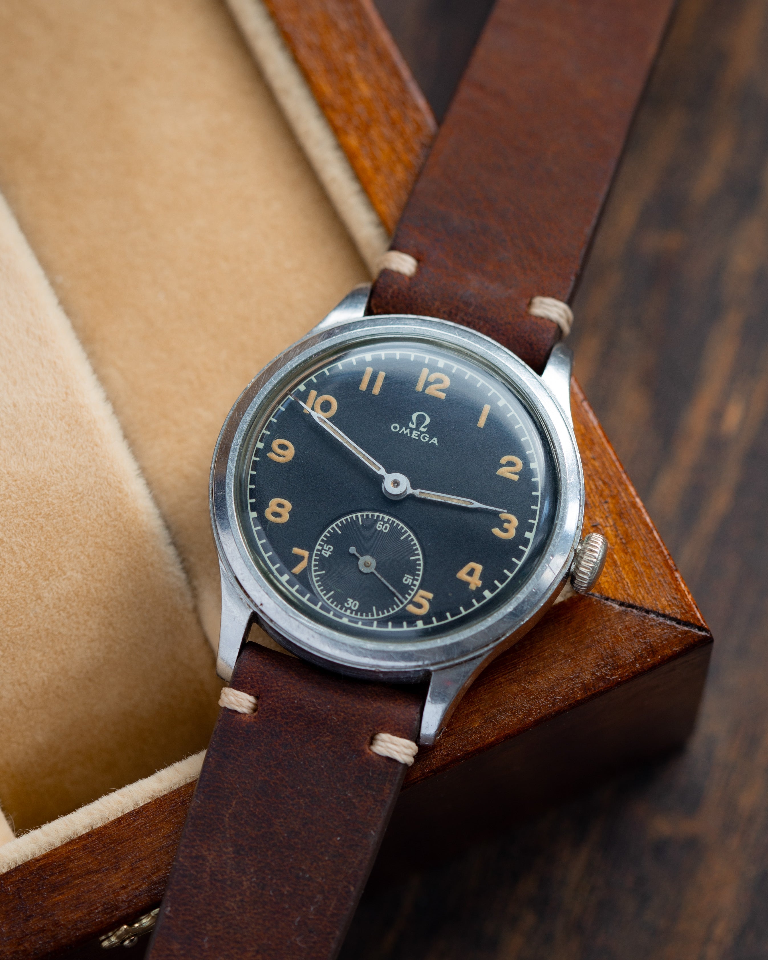 Rare Military Omega Watch - Swiss Premium Watch from 1940s - VintageDuMarko