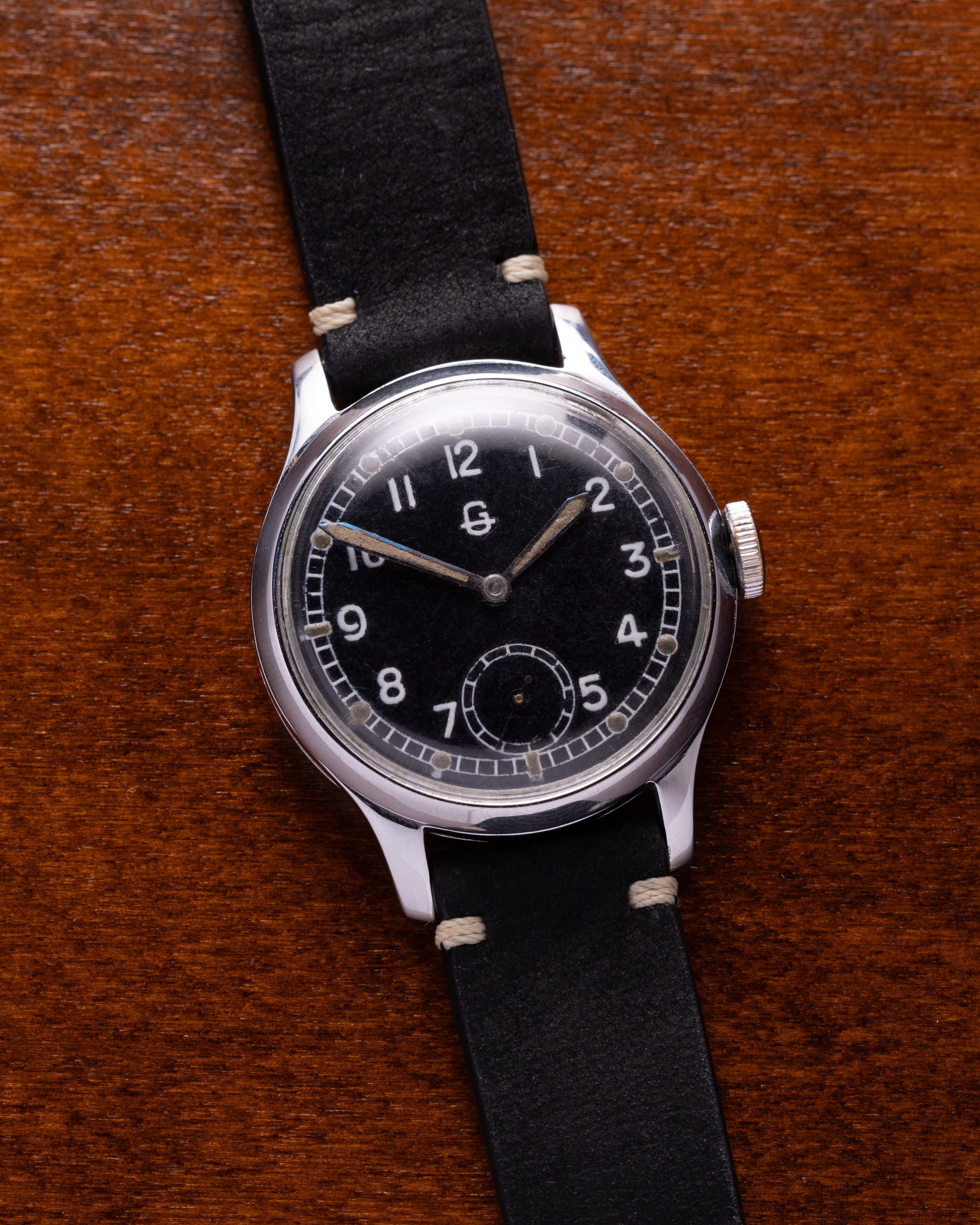 Rare military watch "GUB Glashutte" Urofa, Cal.61 - VintageDuMarko