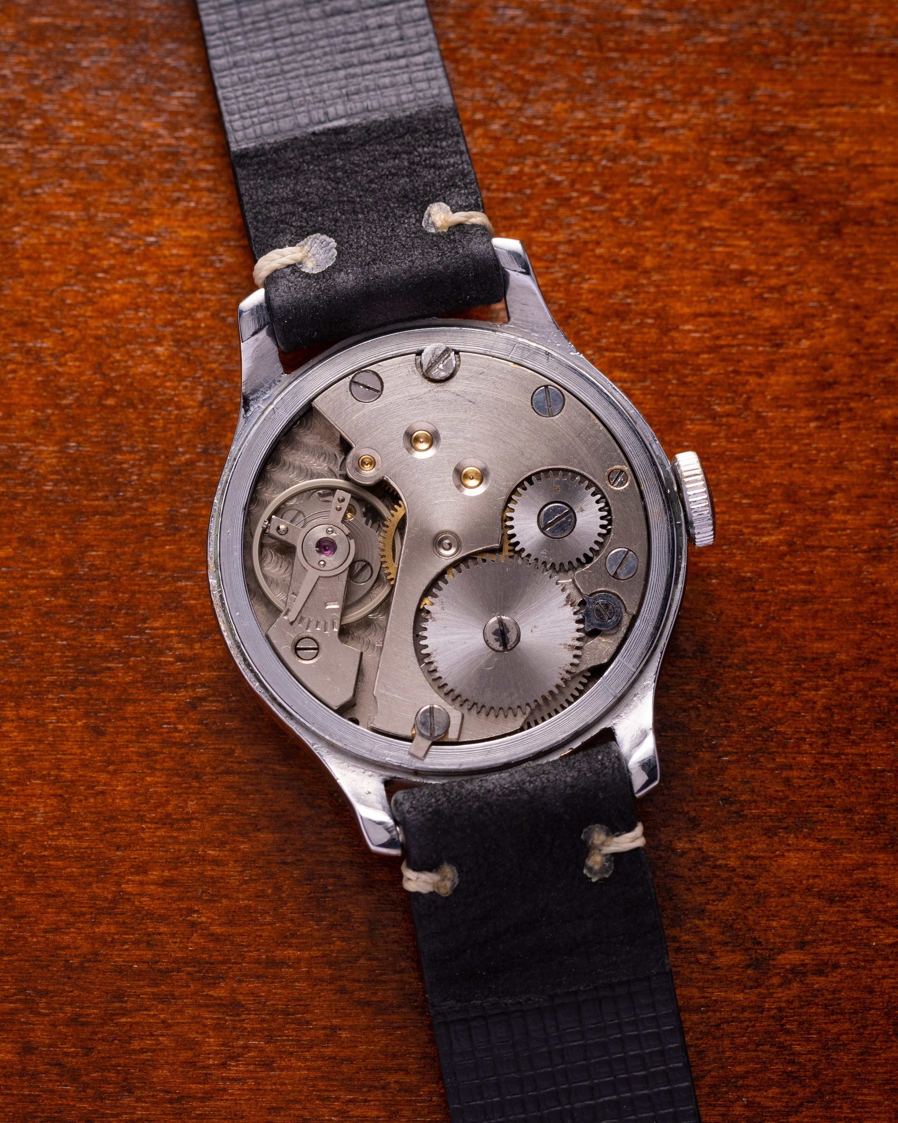 Rare military watch "GUB Glashutte" Urofa, Cal.61 - VintageDuMarko