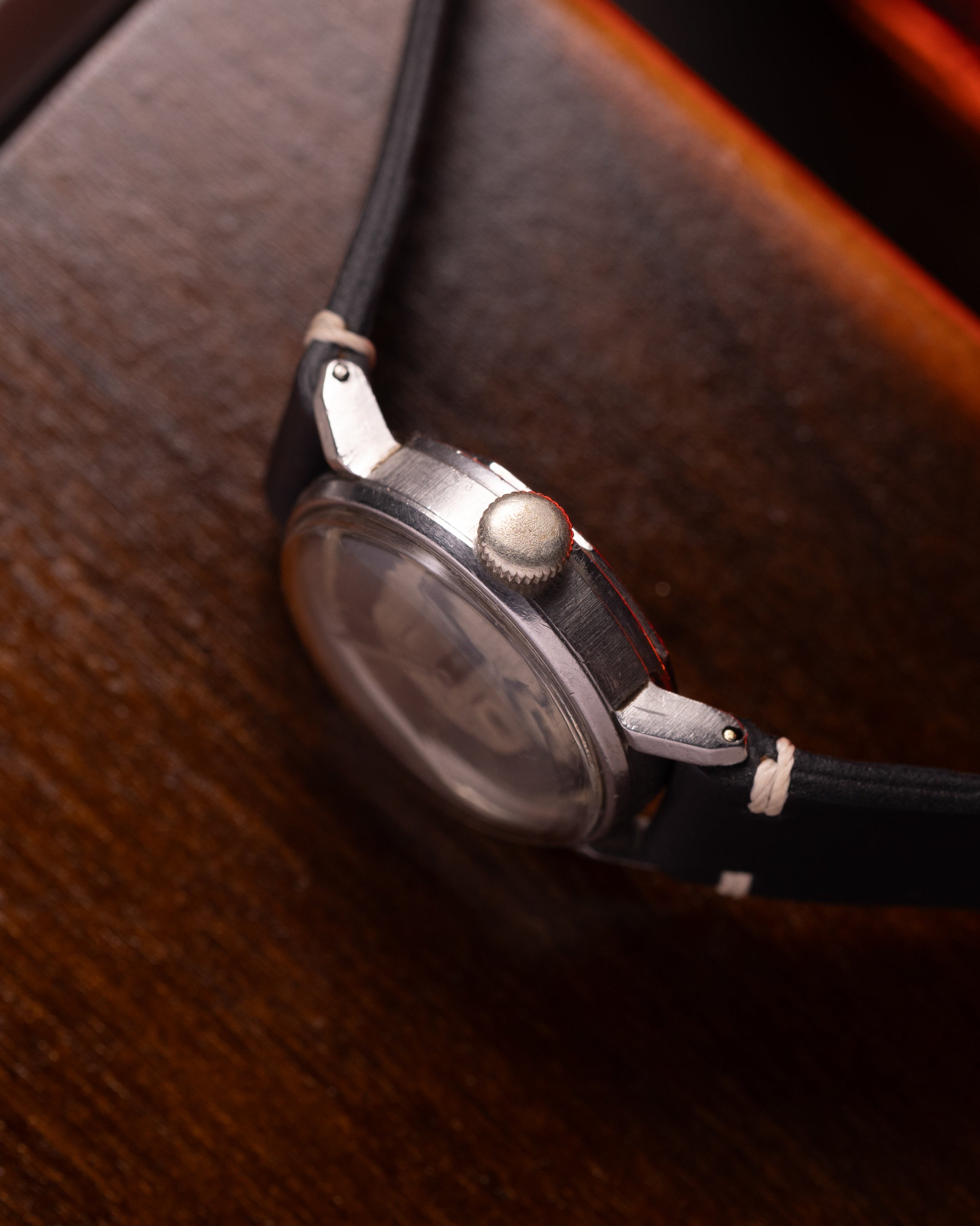 Rare Movado Watch in Borgel 28 mm case, Military Antique Rare Watch - VintageDuMarko