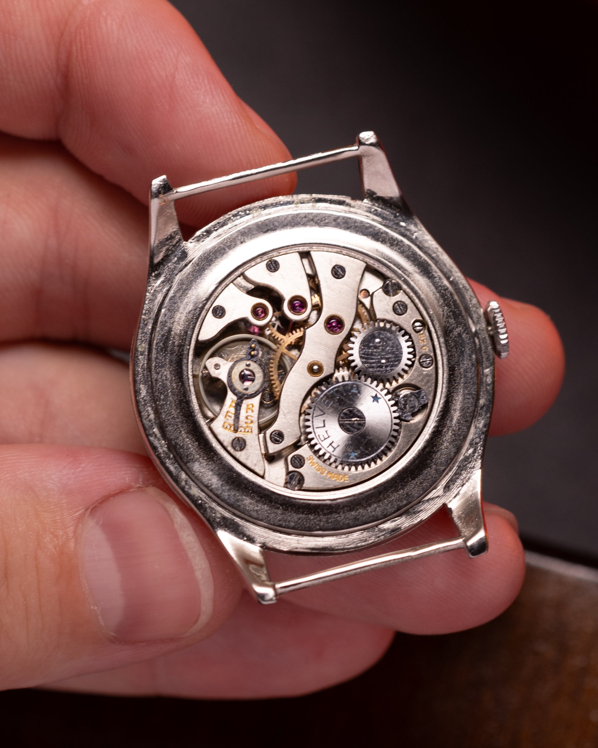 Rare Vintage "Helvetia" Pilot Military Watch - VintageDuMarko