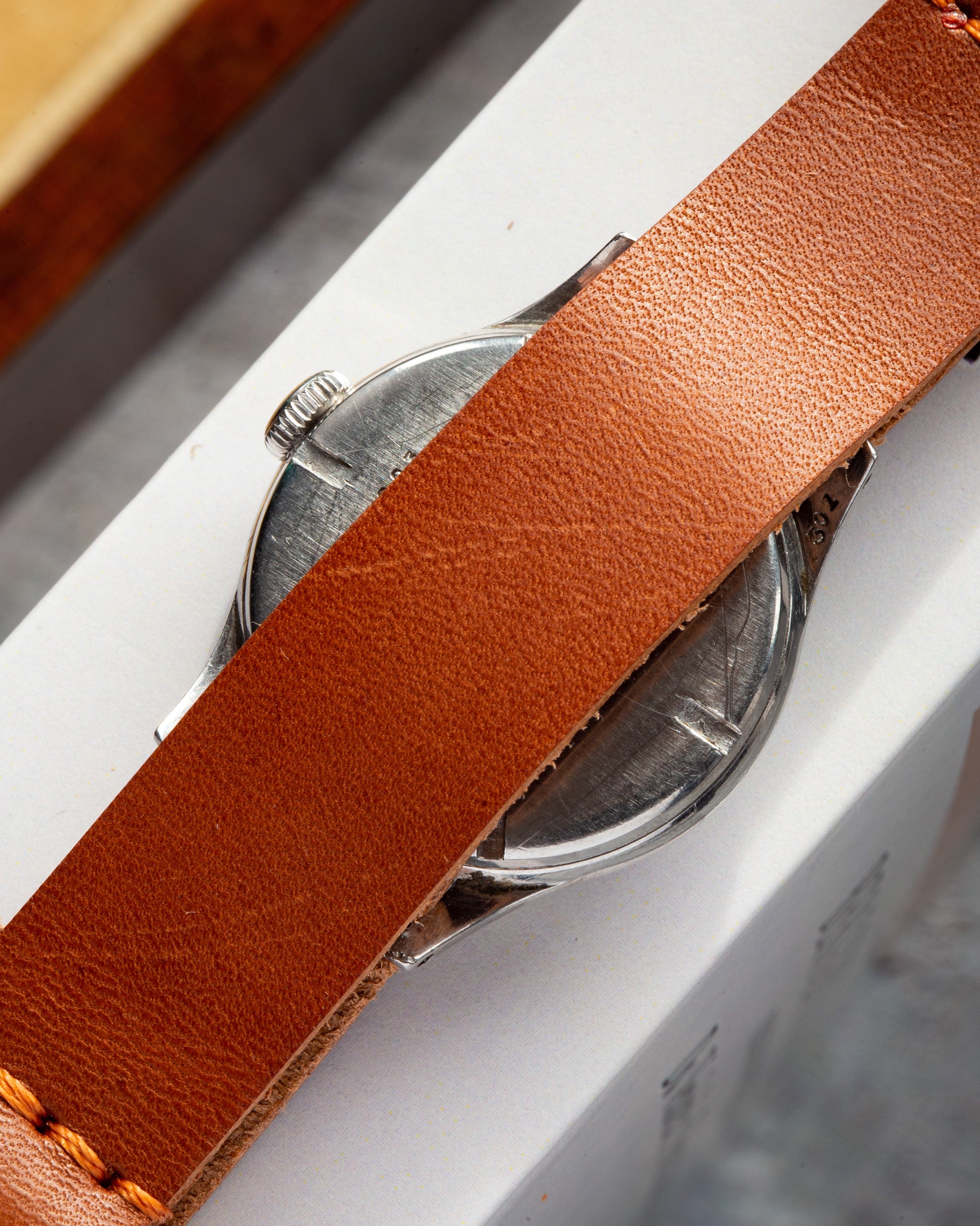 Rare Vintage "Longines" Black Dial, Swiss Military Watch - VintageDuMarko