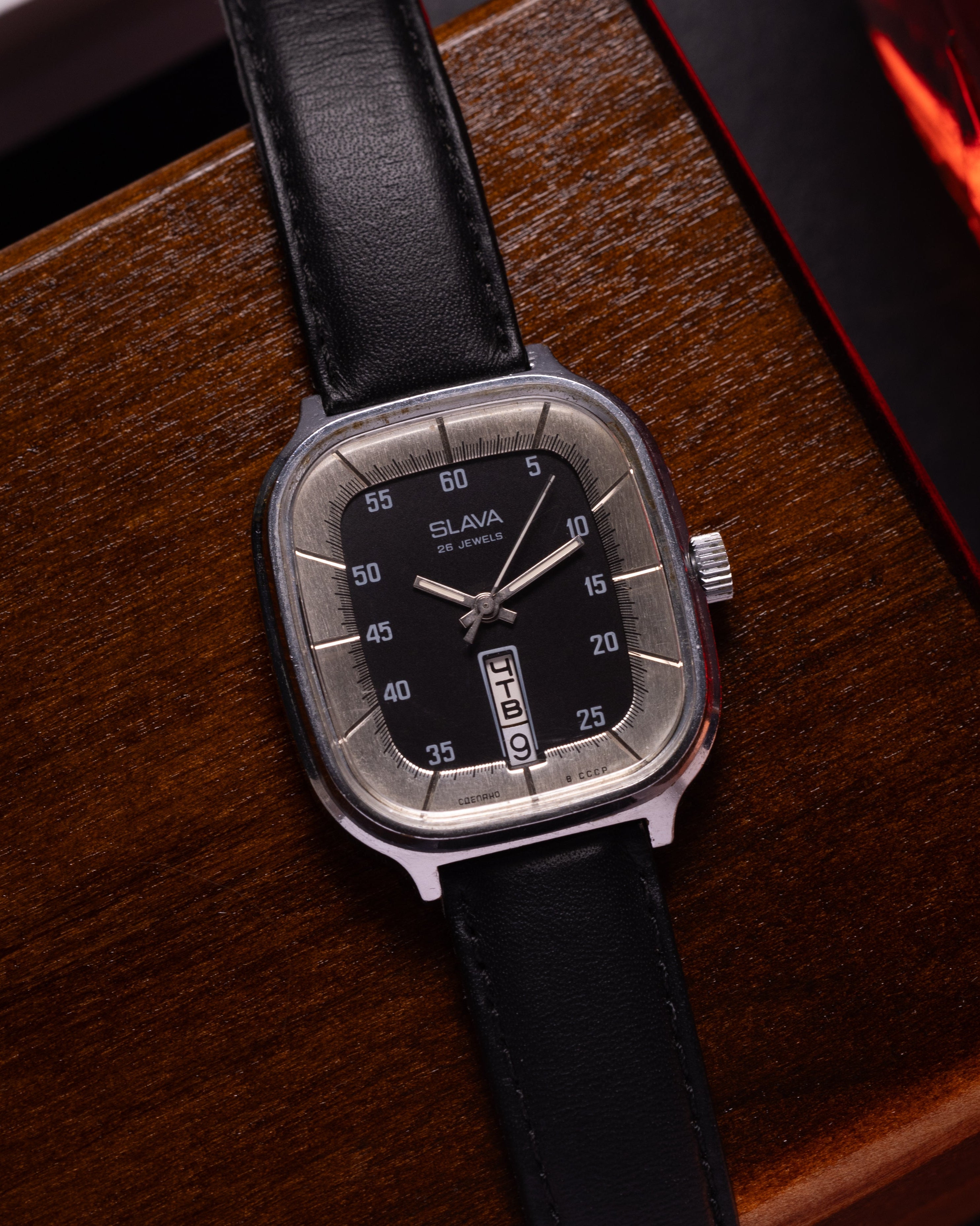 Rare Vintage "Slava Fridge" Soviet Watch, Collectible Mechanical Men's Watch - VintageDuMarko