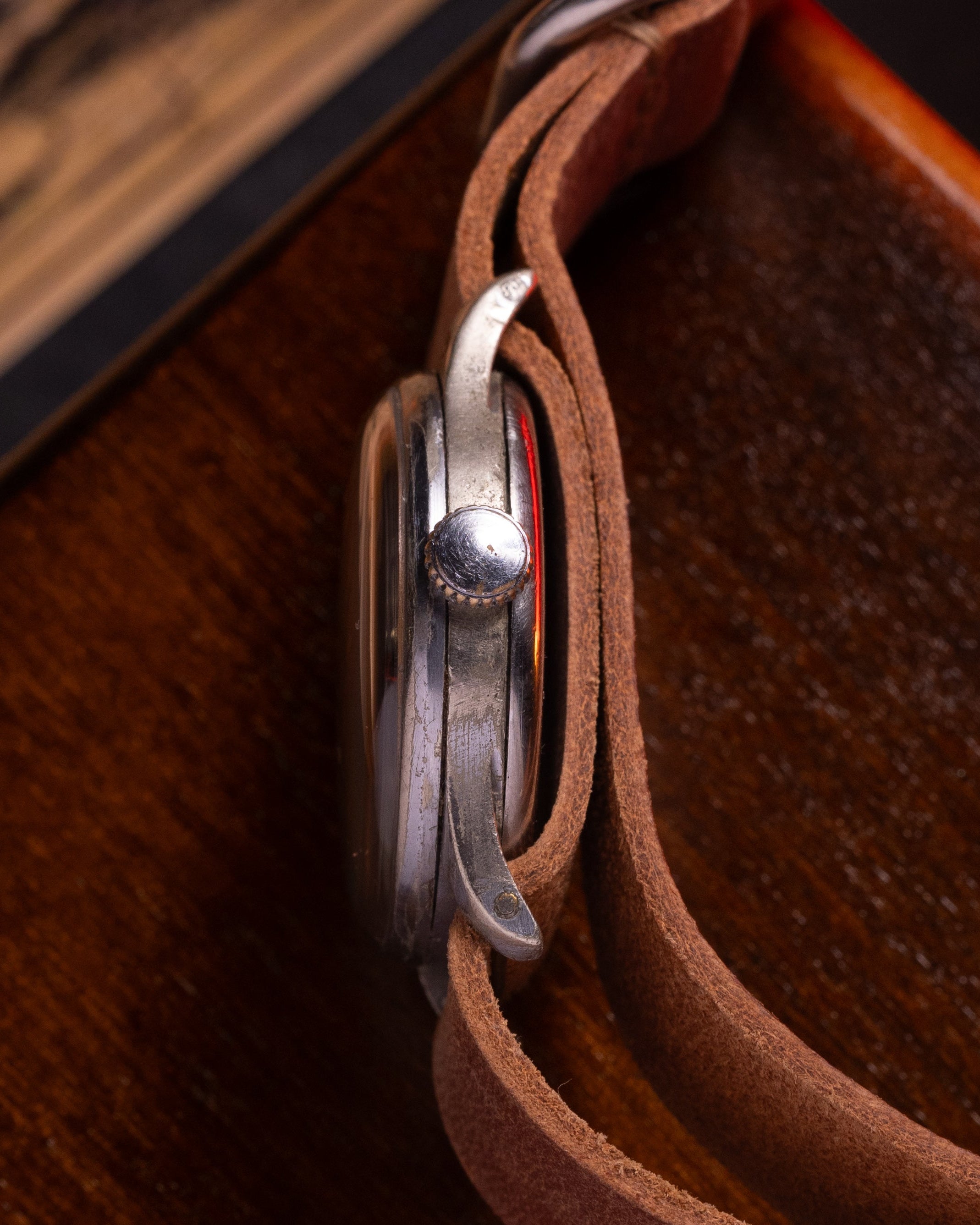 Rare vintage Swiss watch Doxa WW2, Two Tone Dial - VintageDuMarko