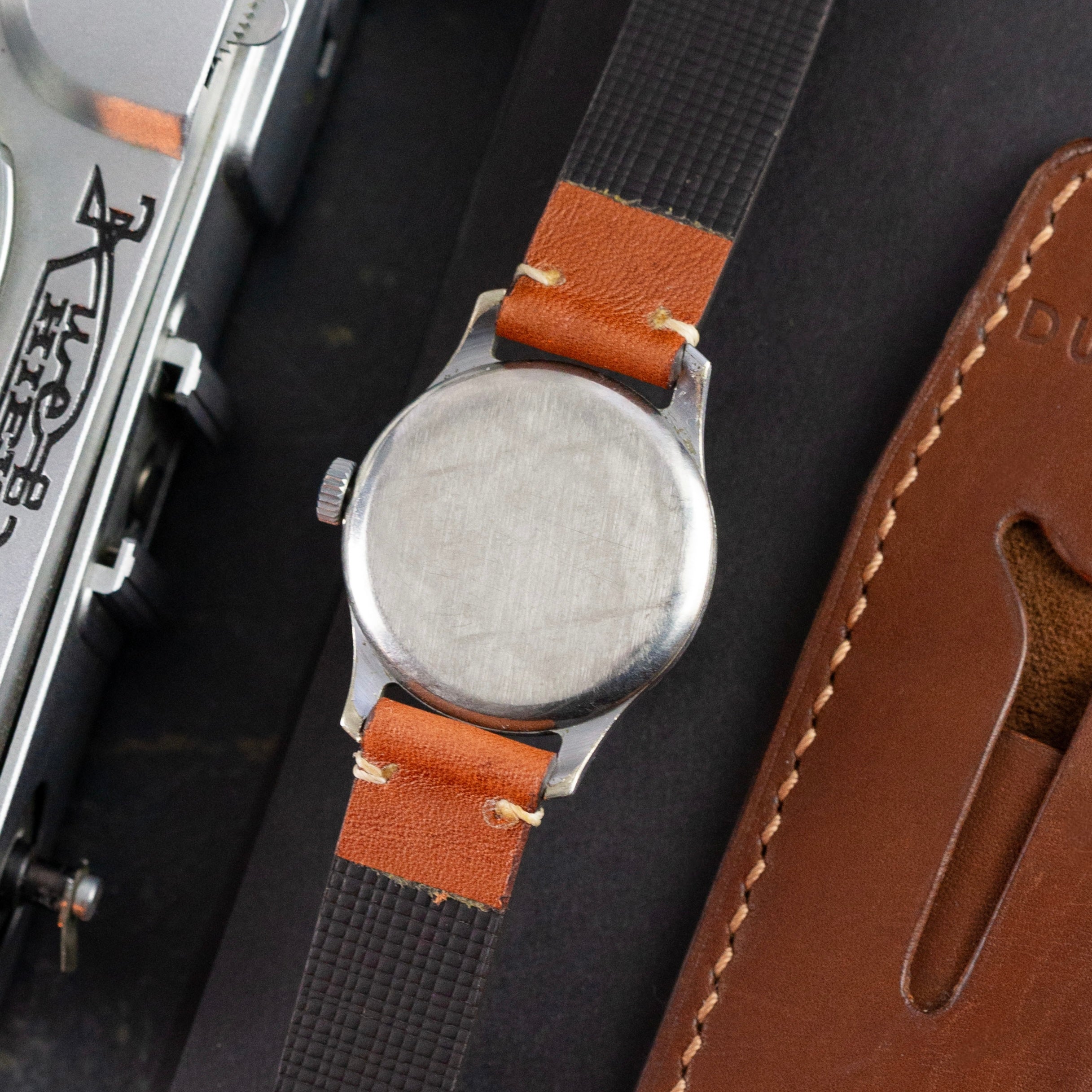 Rare Vintage Watch «Pobeda» - Soviet Old Watch with Patina Dial - VintageDuMarko