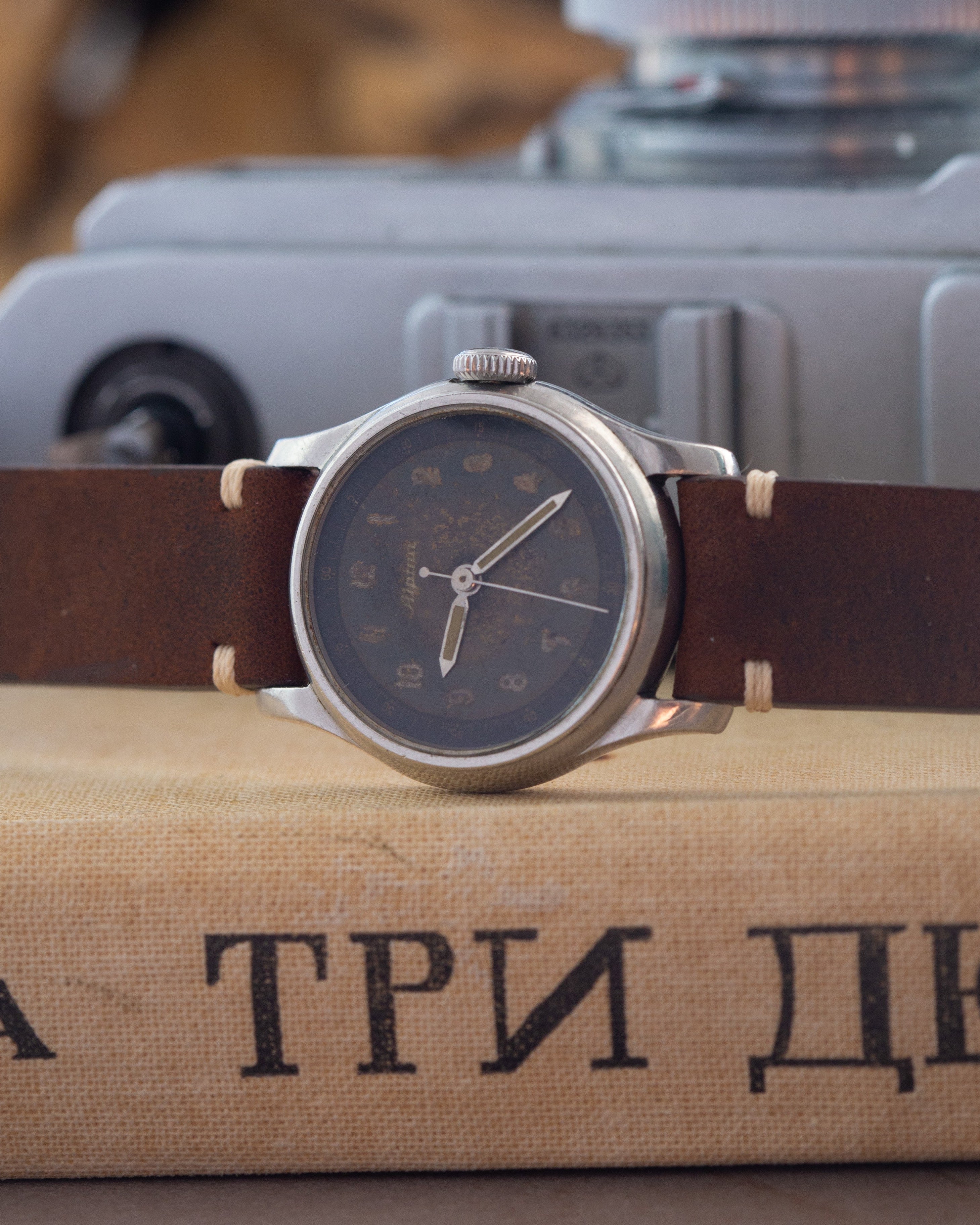 Rare Vintage WW2 Watch «Alpina» - Military Swiss Watch - VintageDuMarko