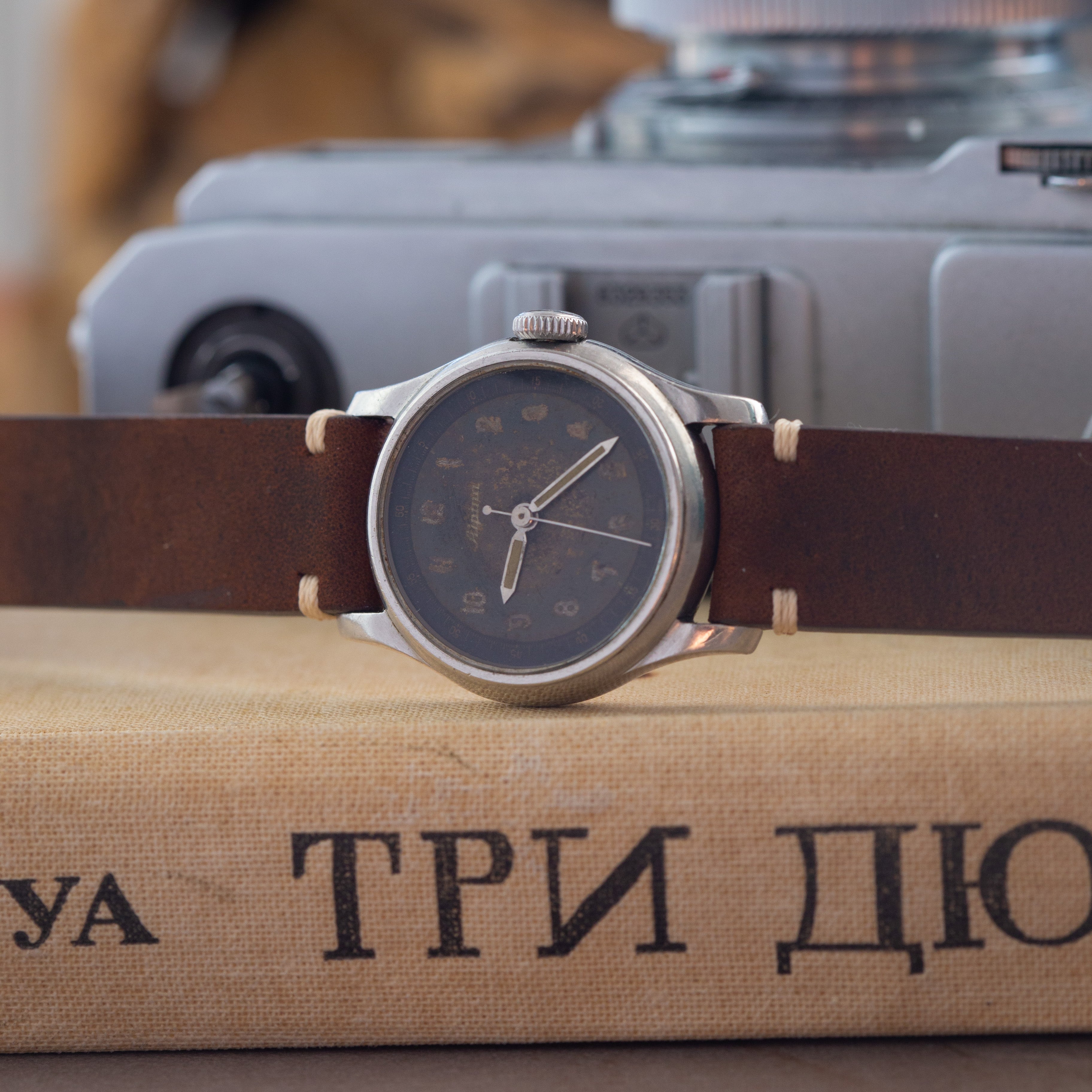 Rare Vintage WW2 Watch «Alpina» - Military Swiss Watch - VintageDuMarko