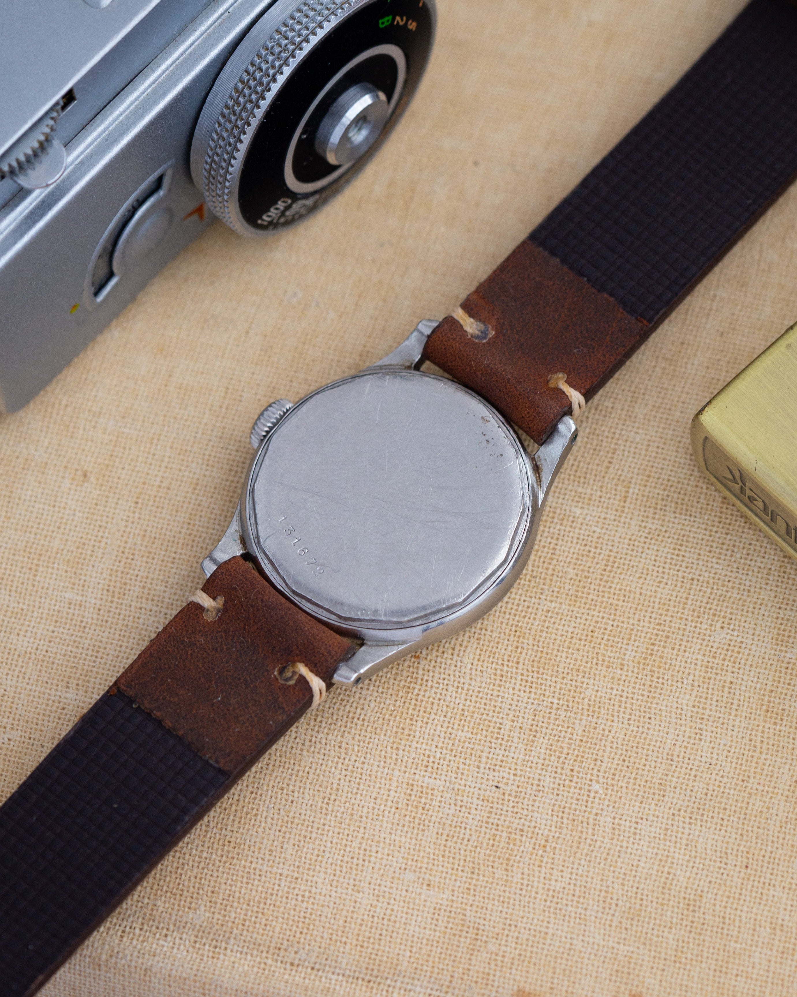 Rare Vintage WW2 Watch «Alpina» - Military Swiss Watch - VintageDuMarko