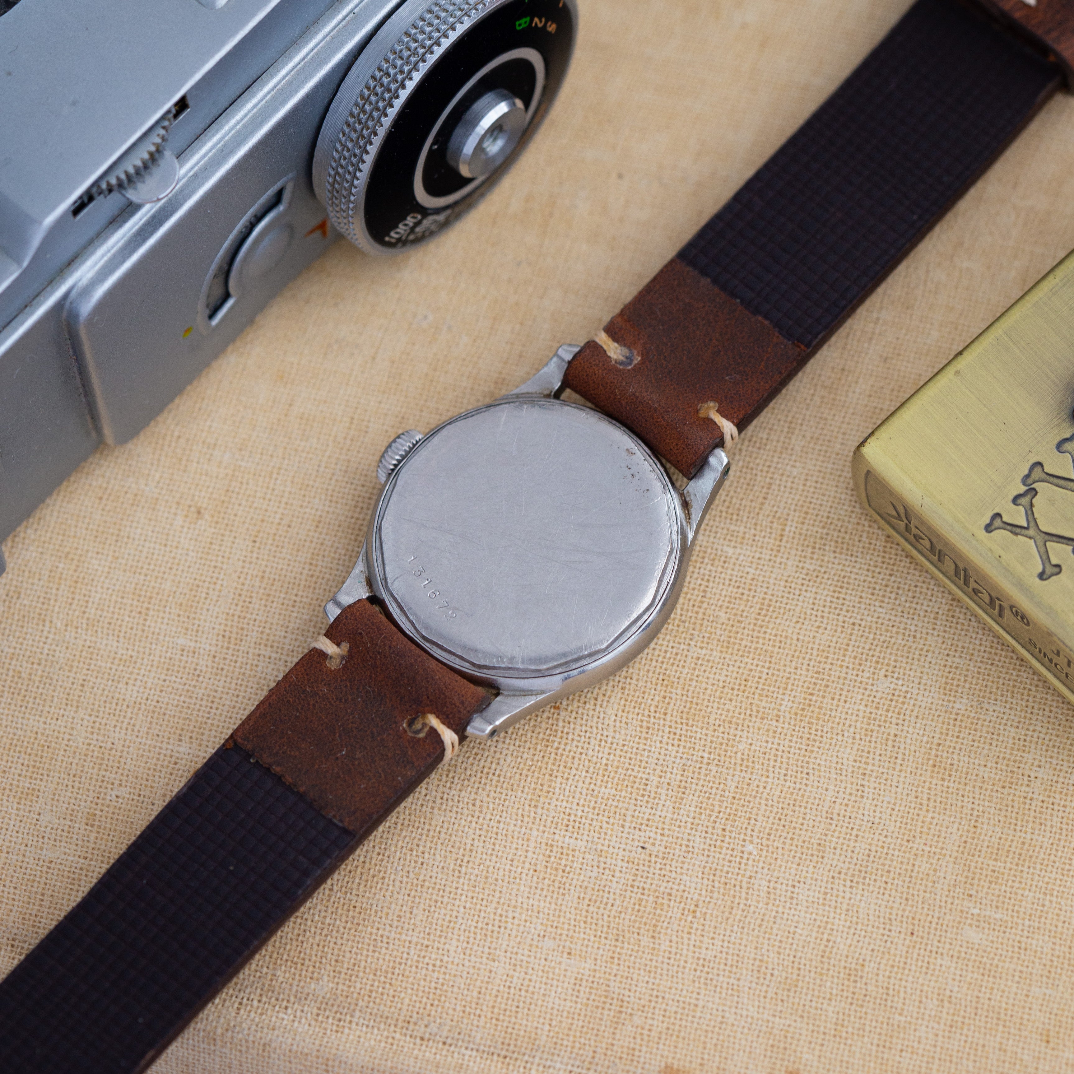 Rare Vintage WW2 Watch «Alpina» - Military Swiss Watch - VintageDuMarko