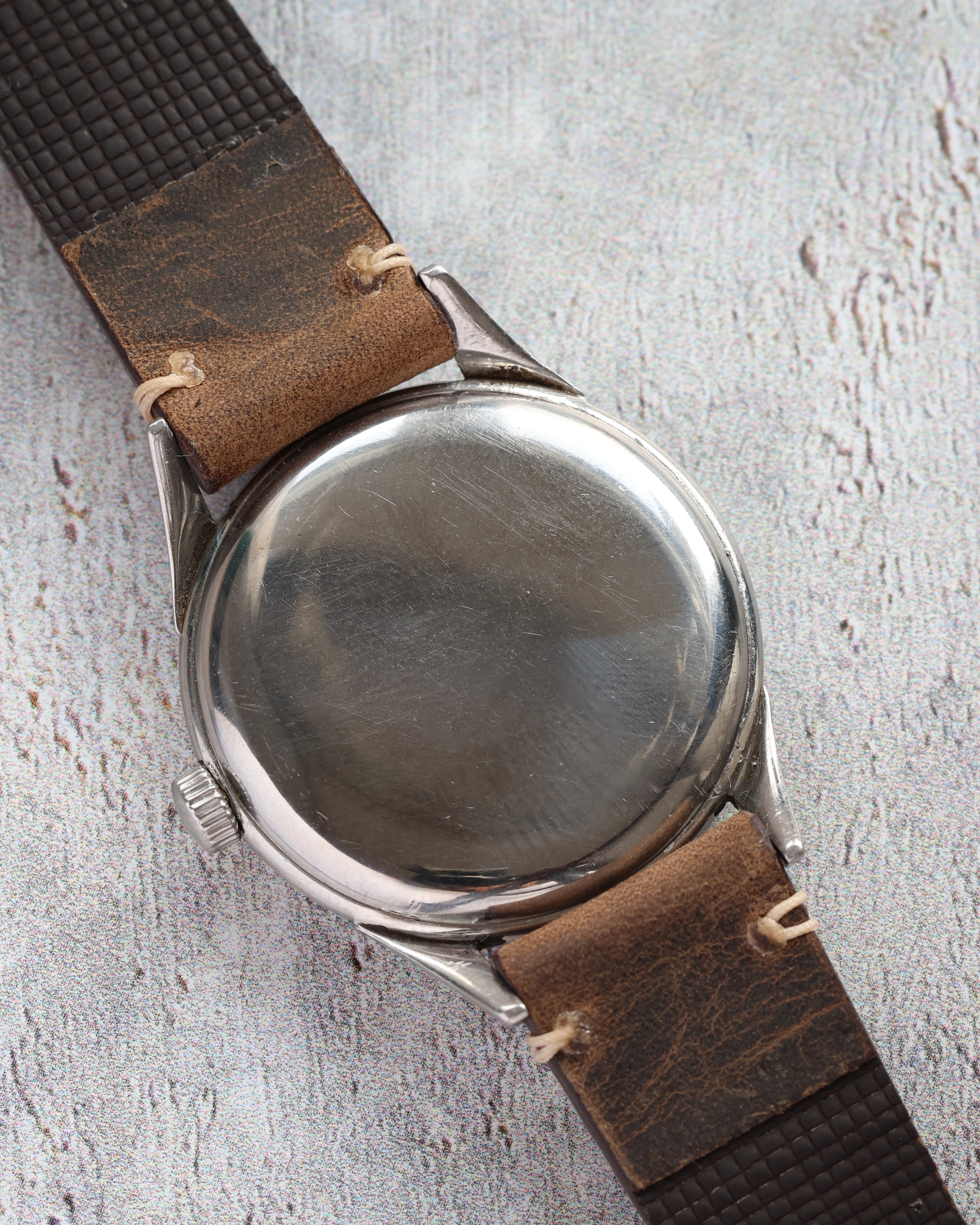 Rare Watch Omega with Black Dial from 1950s - Rare Swiss Watch for Collection - VintageDuMarko