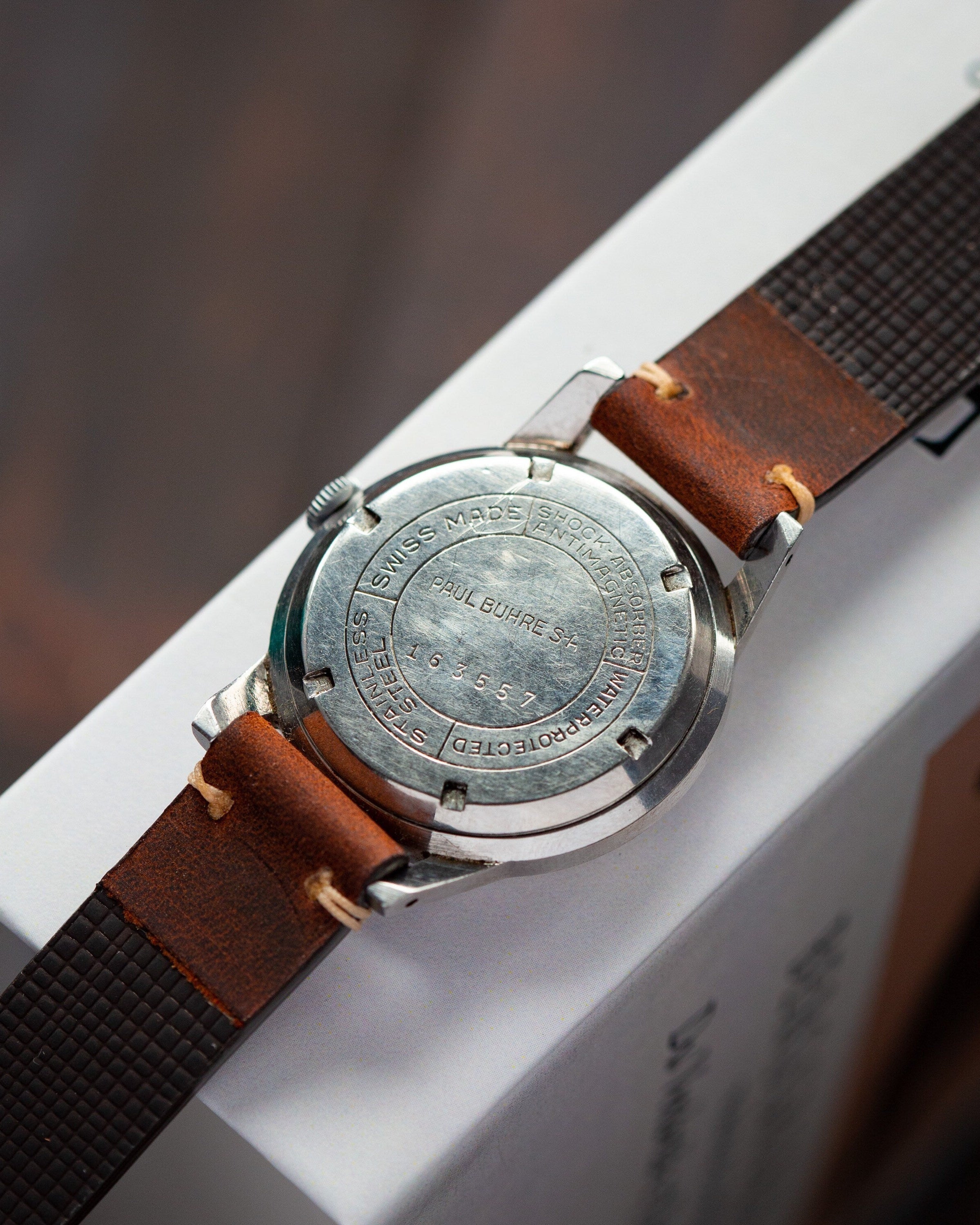 Rare Watch Paul Buhre - 1950s Swiss Made Watch - VintageDuMarko