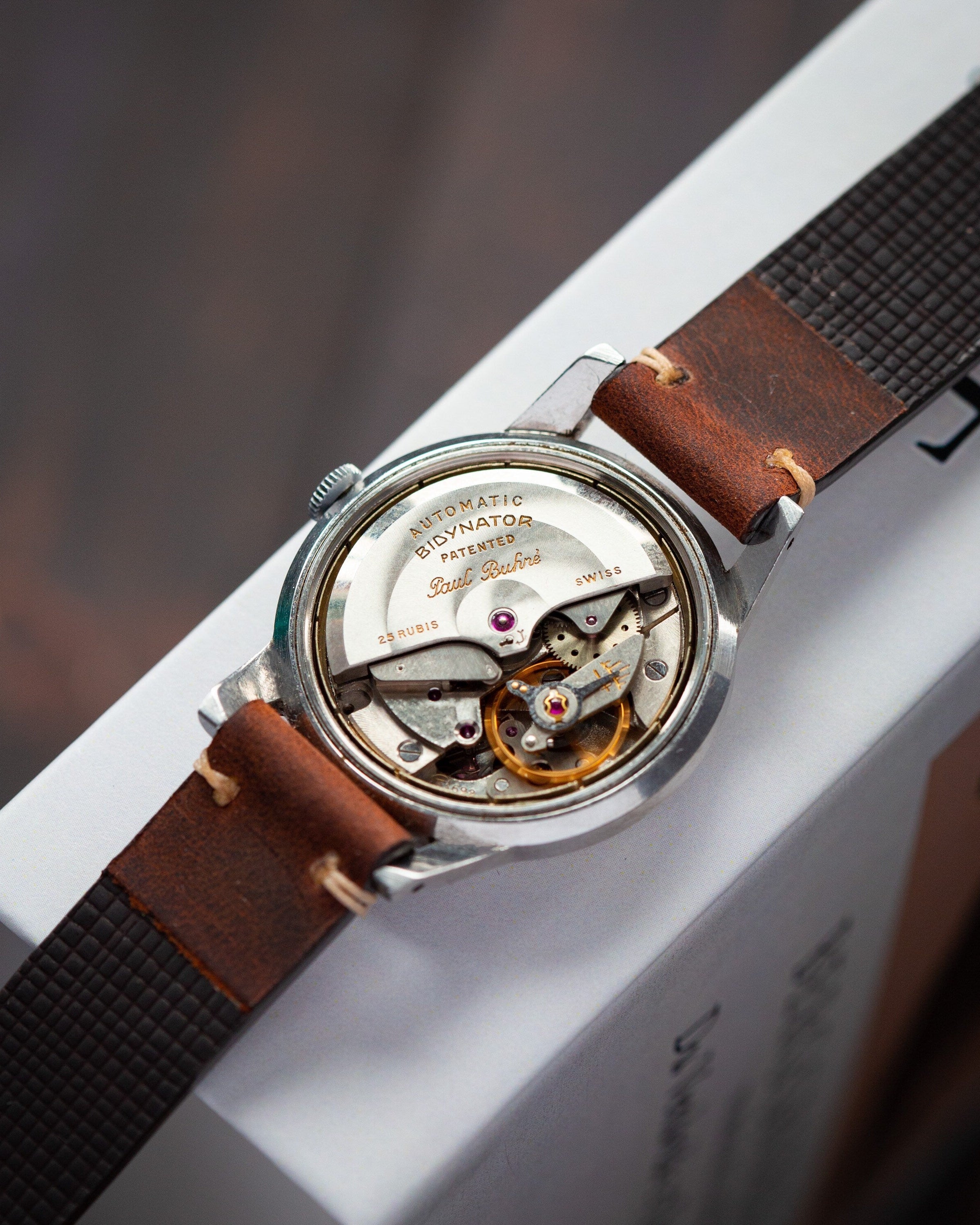 Rare Watch Paul Buhre - 1950s Swiss Made Watch - VintageDuMarko