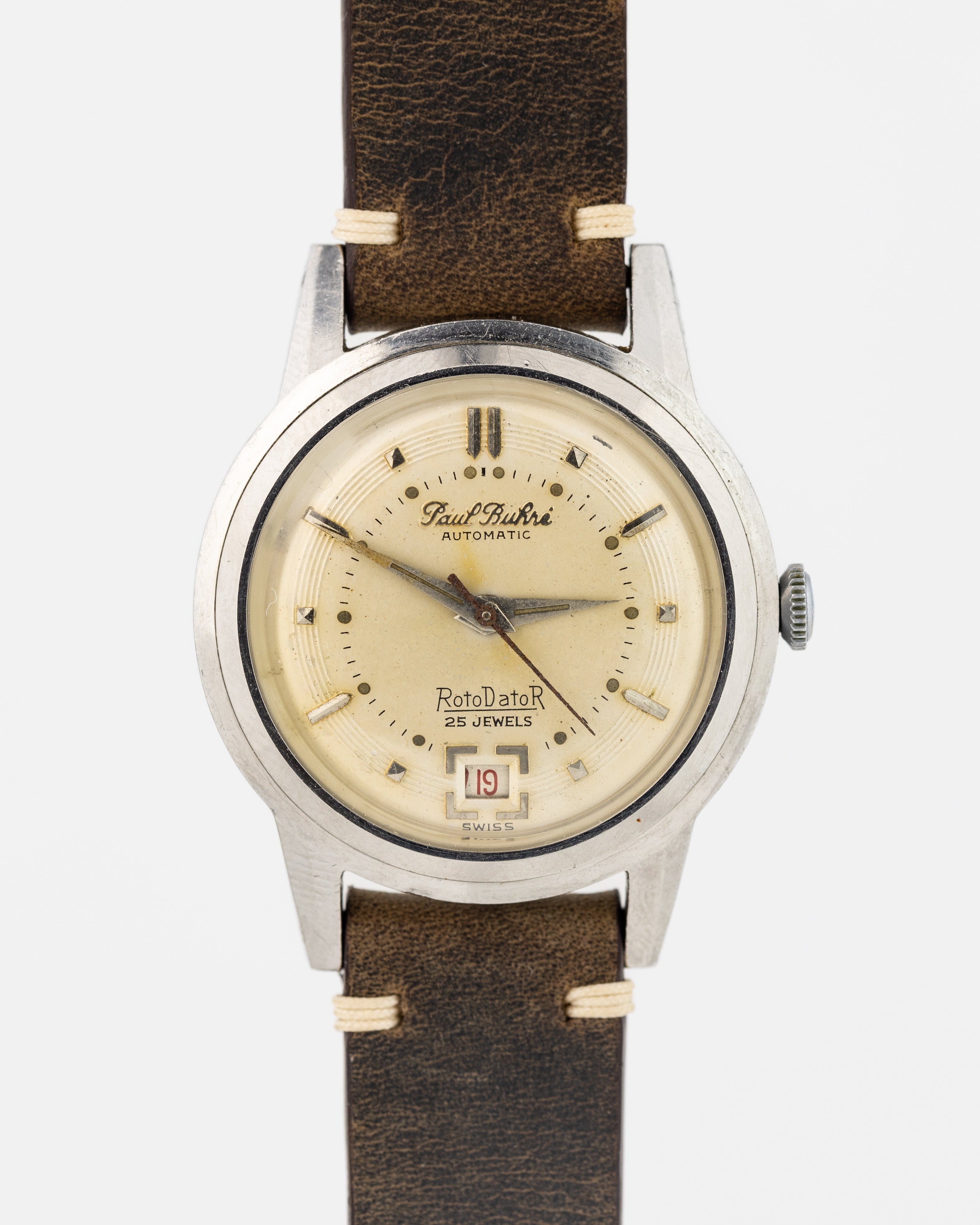 Rare Watch Paul Buhre - 1950s Swiss Made Watch - VintageDuMarko