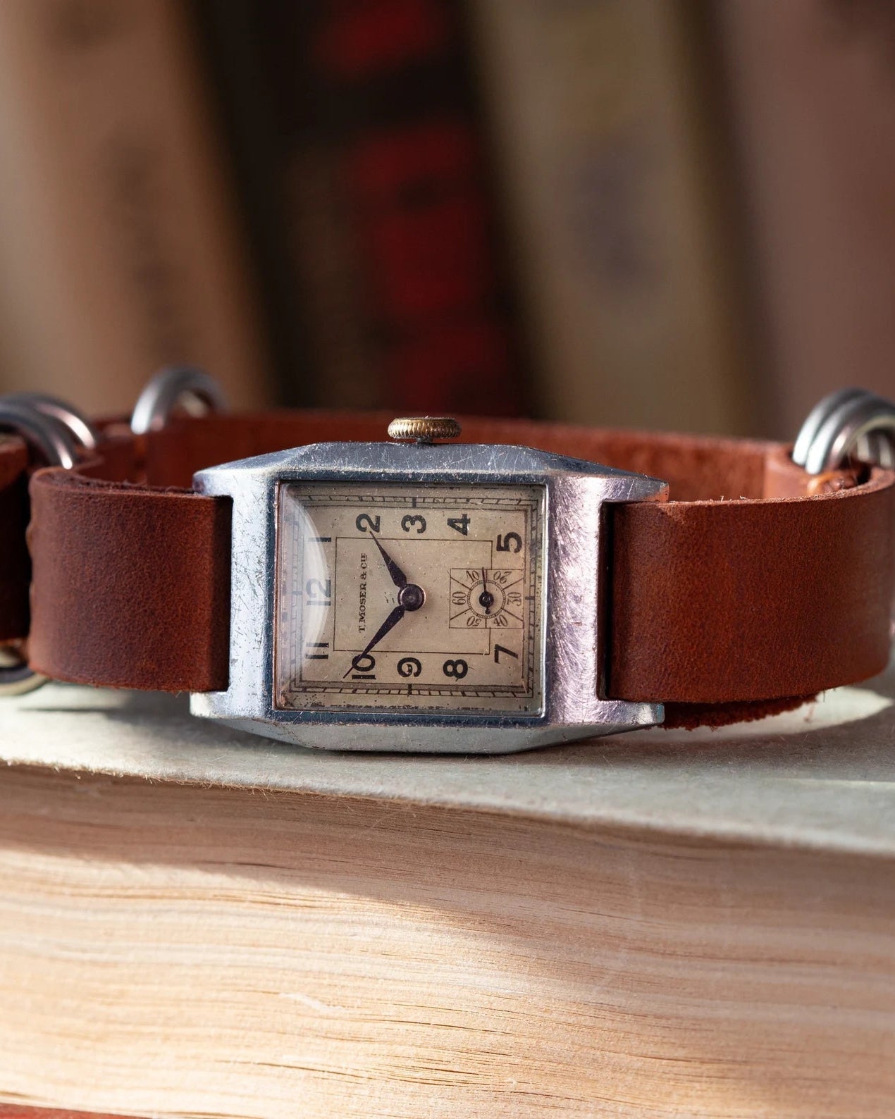 Rare Watch "T. Moser&Cie" from 1930's, Vintage Swiss Watch - VintageDuMarko