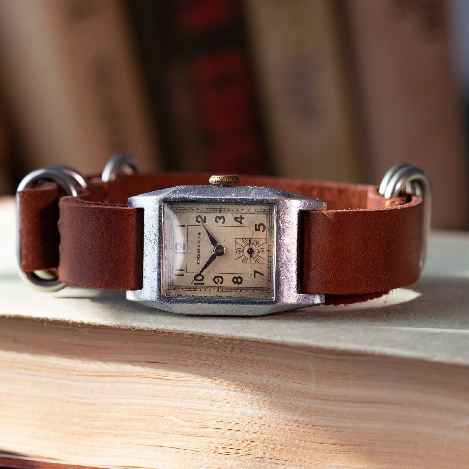 Rare Watch "T. Moser&Cie" from 1930's, Vintage Swiss Watch - VintageDuMarko