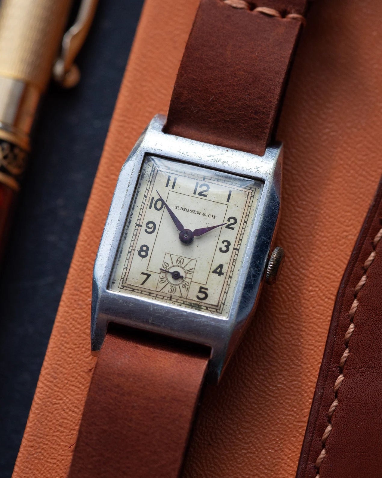 Rare Watch "T. Moser&Cie" from 1930's, Vintage Swiss Watch - VintageDuMarko
