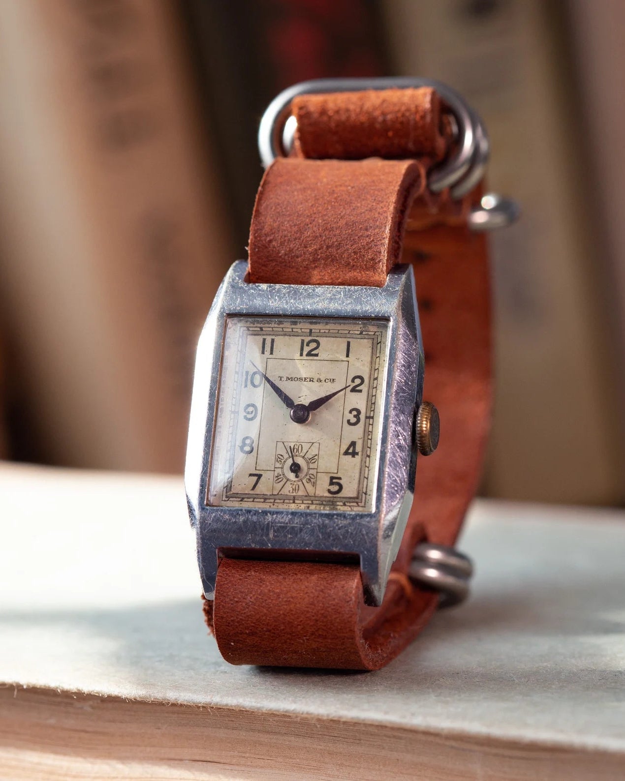 Rare Watch "T. Moser&Cie" from 1930's, Vintage Swiss Watch - VintageDuMarko