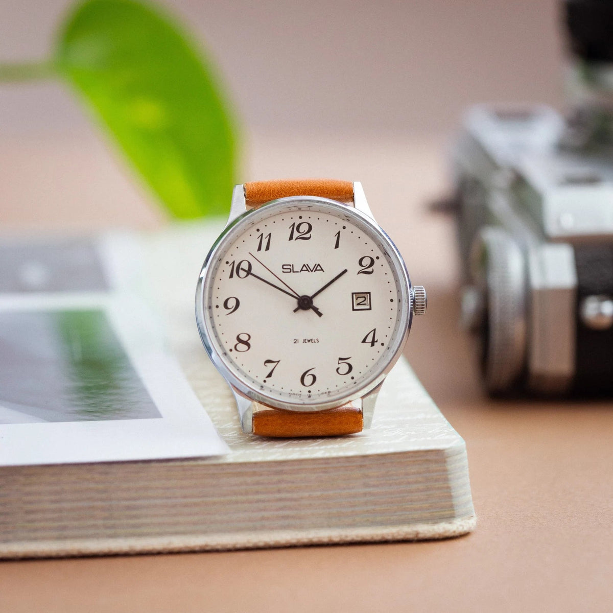 Soviet Slava Watch Slava Mechanical Wrist Watch