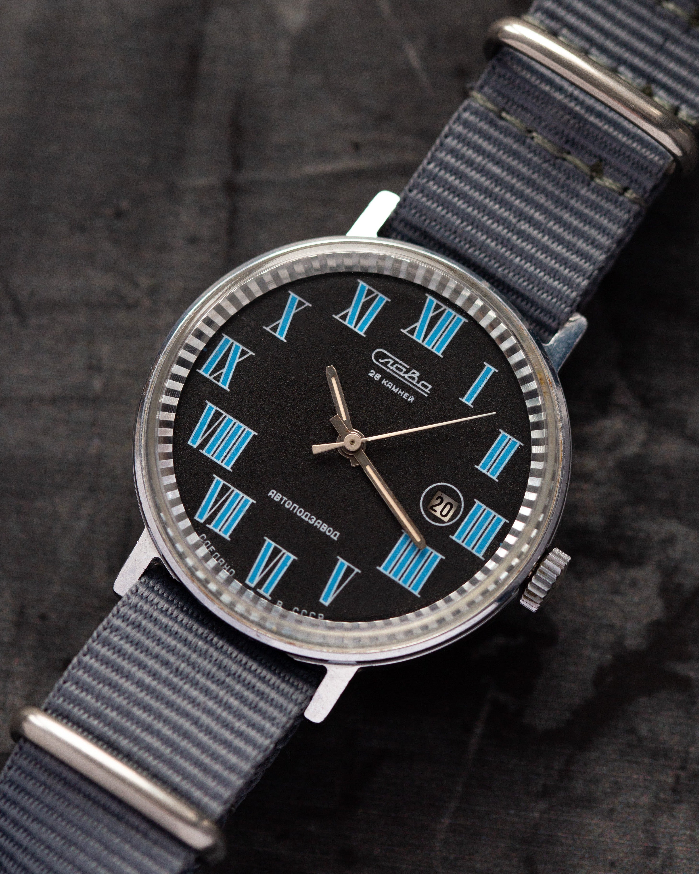 Soviet Vintage Automatic Watch "Slava", Men's Wrist Watch - VintageDuMarko