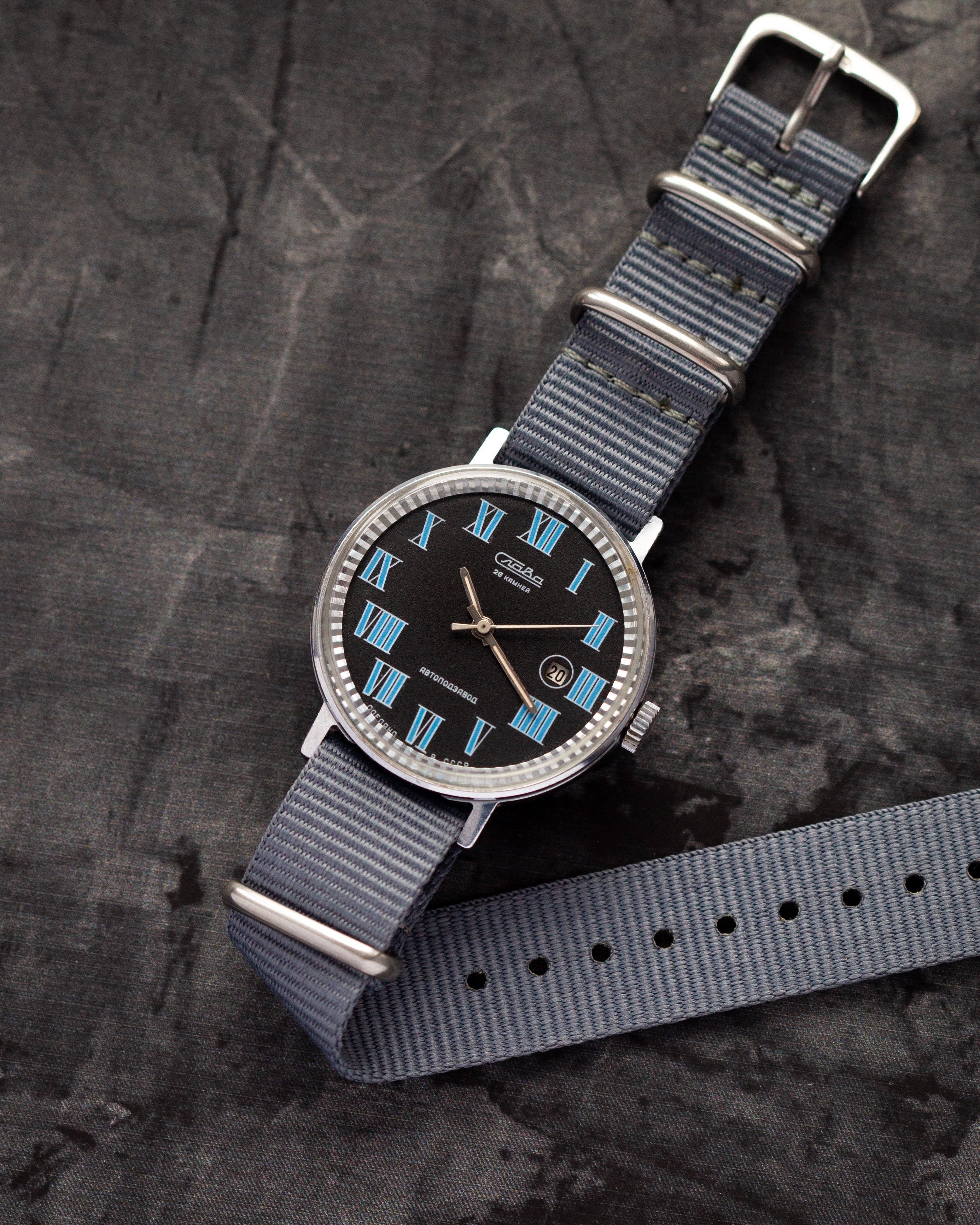 Soviet Vintage Automatic Watch "Slava", Men's Wrist Watch - VintageDuMarko