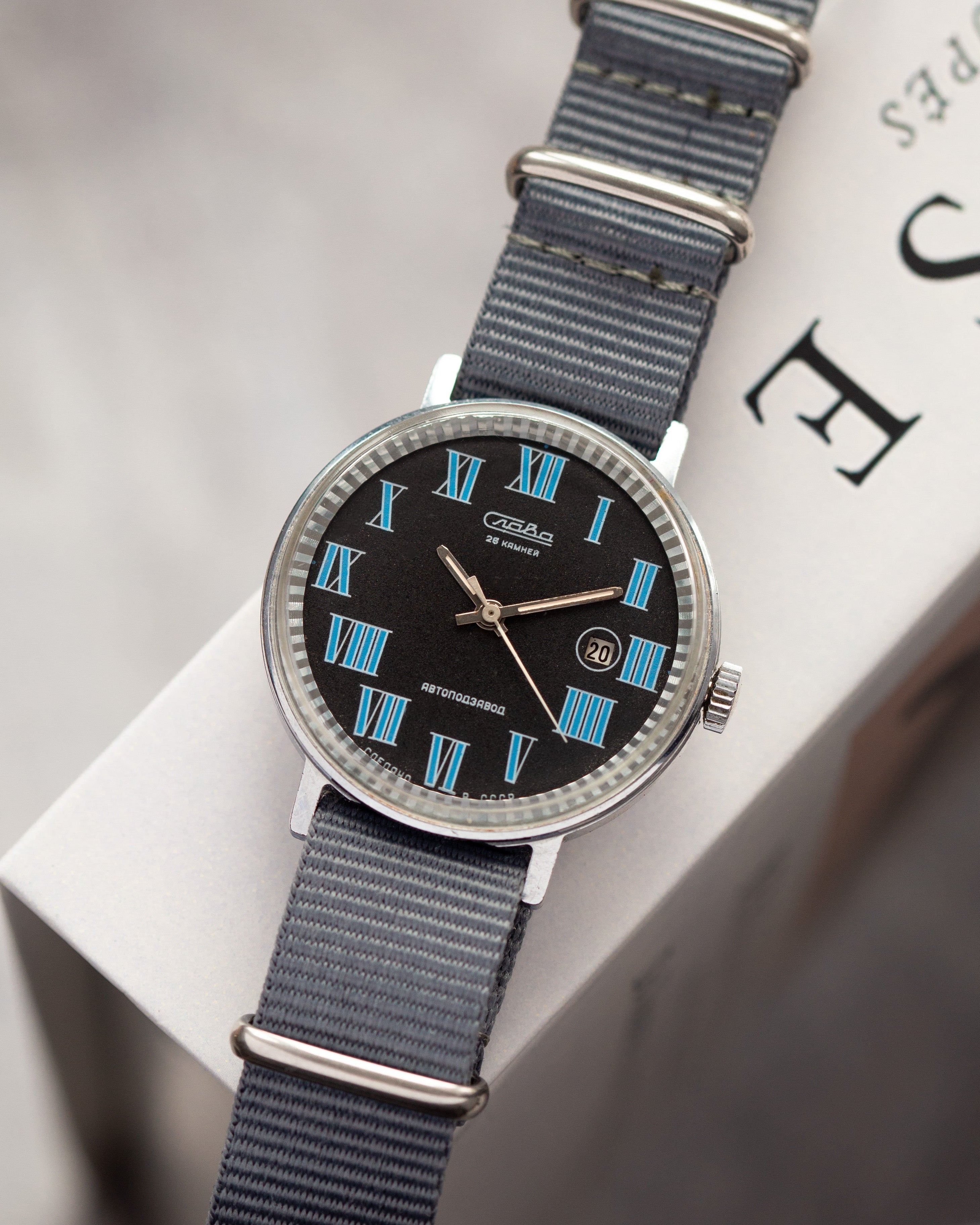 Soviet Vintage Automatic Watch "Slava", Men's Wrist Watch - VintageDuMarko