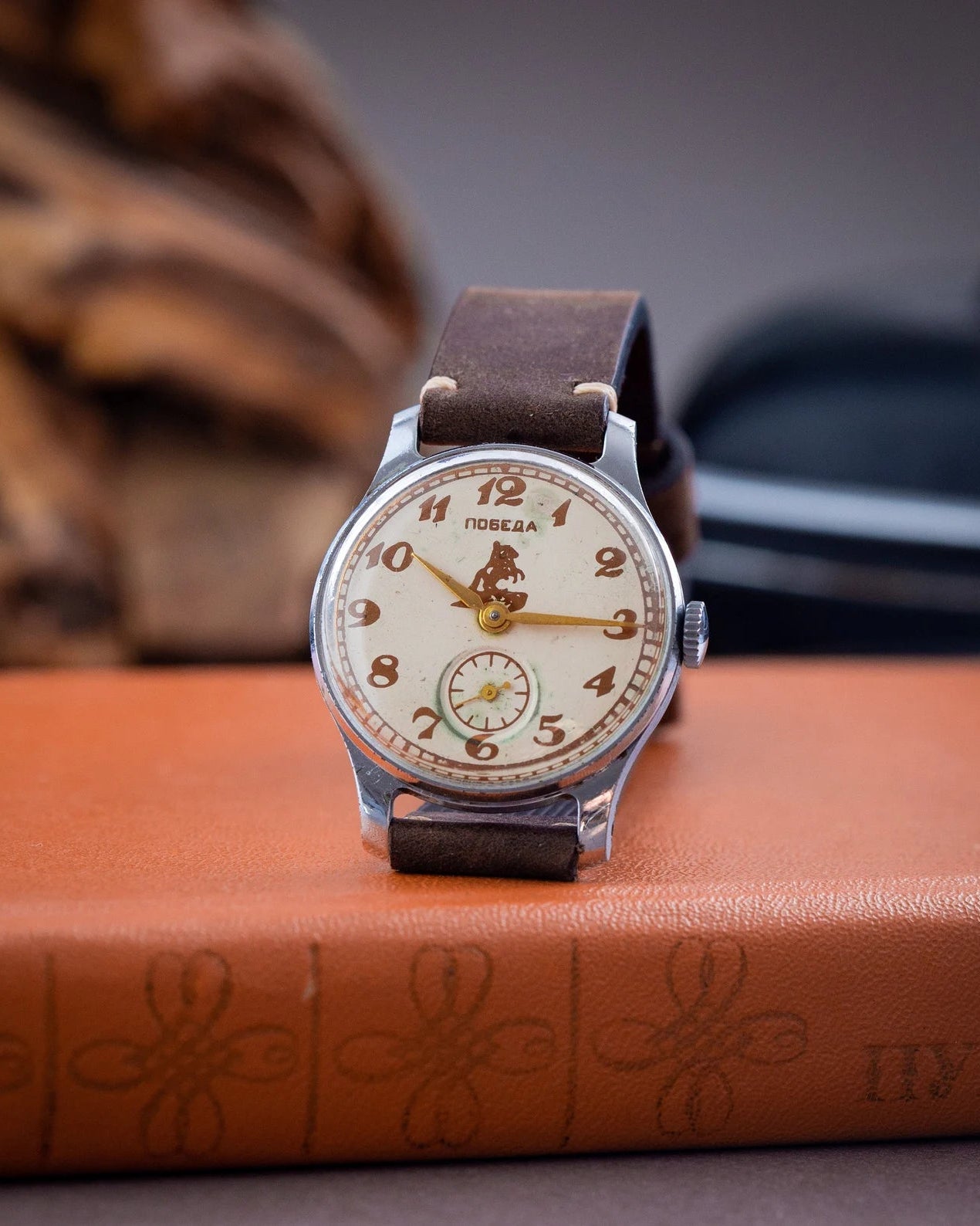 Soviet Vintage Watch "Pobeda", Retro Watch for Men - VintageDuMarko