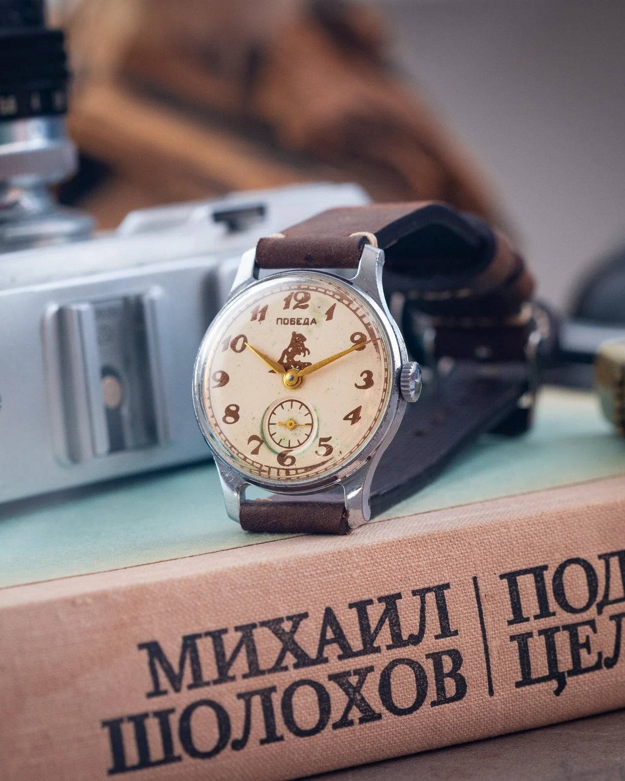 Soviet Vintage Watch "Pobeda", Retro Watch for Men - VintageDuMarko