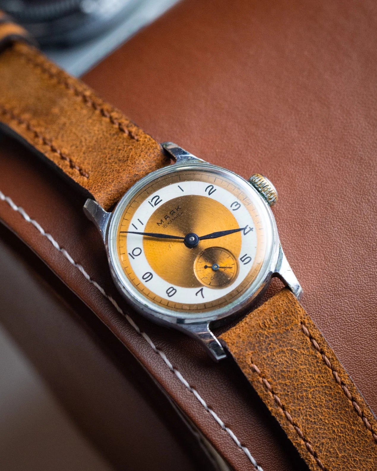 Soviet Watch «Pobeda Mayak» - Mechanical Rare Watch - VintageDuMarko