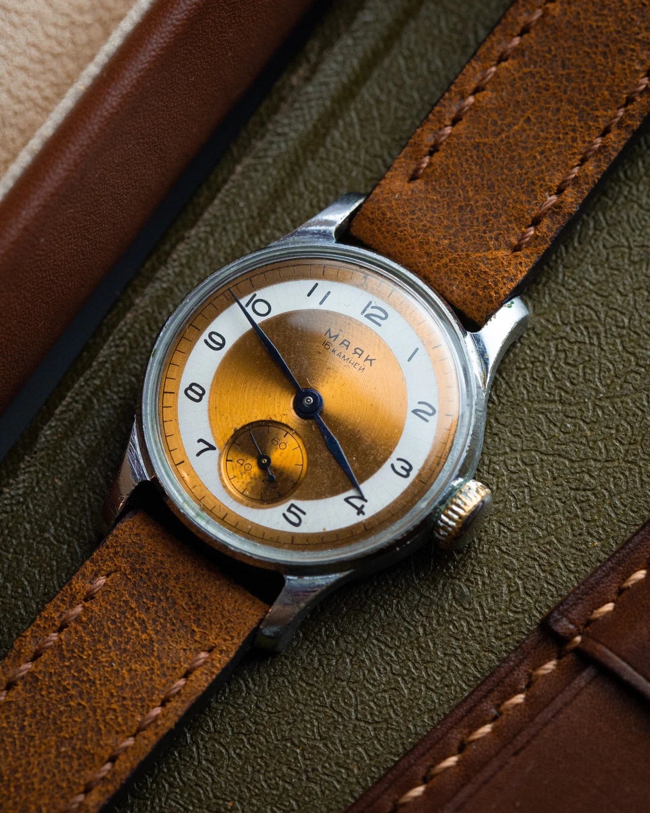 Soviet Watch «Pobeda Mayak» - Mechanical Rare Watch - VintageDuMarko